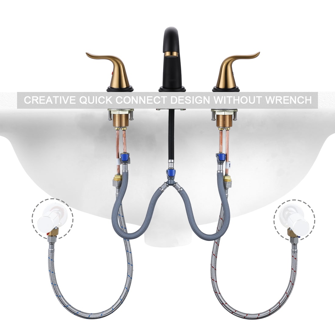 WOWOW 2321300GB Lavatory-Faucets - View #5