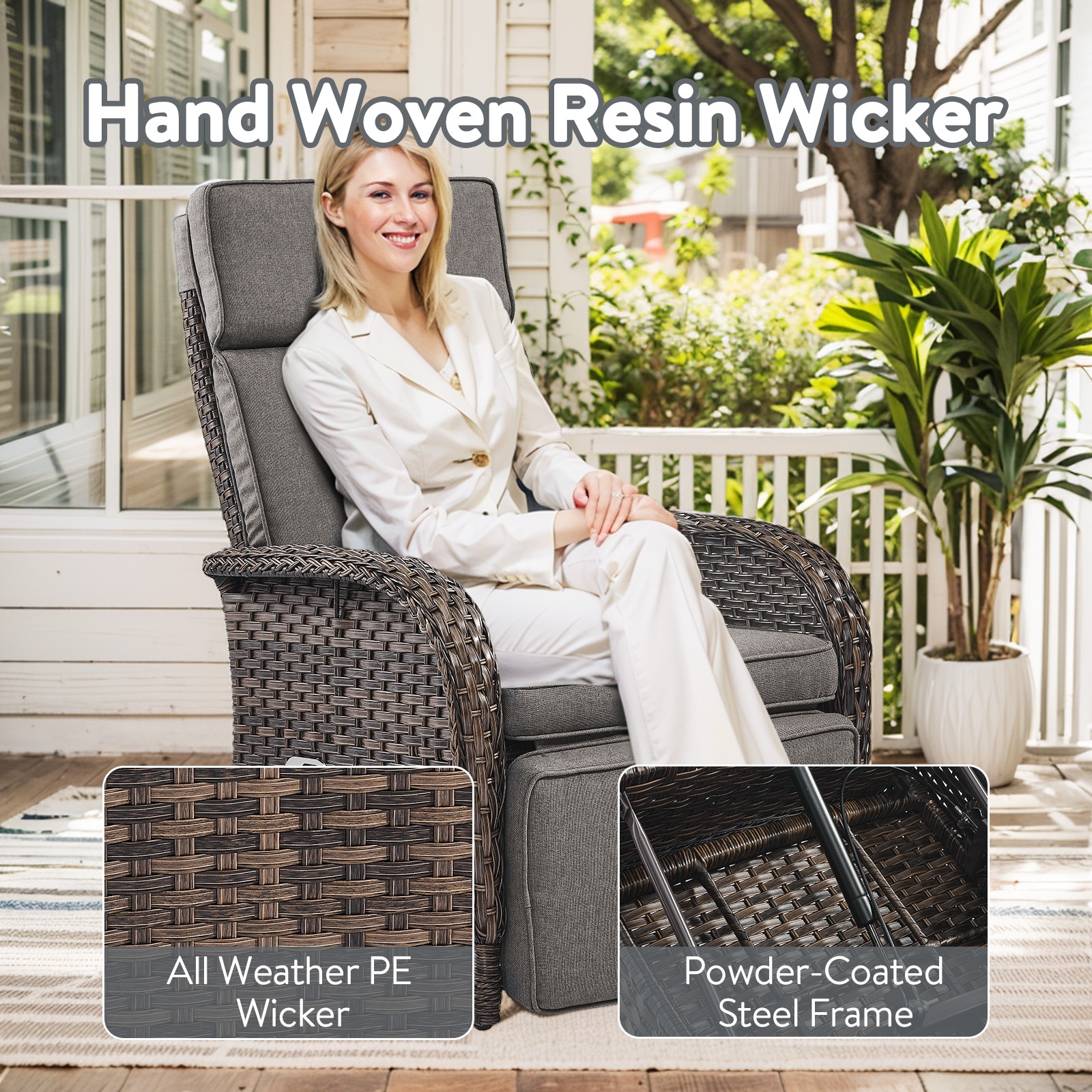 Jeehope PAKWBR150150-3 Patio-Conversation-Sets - View #5