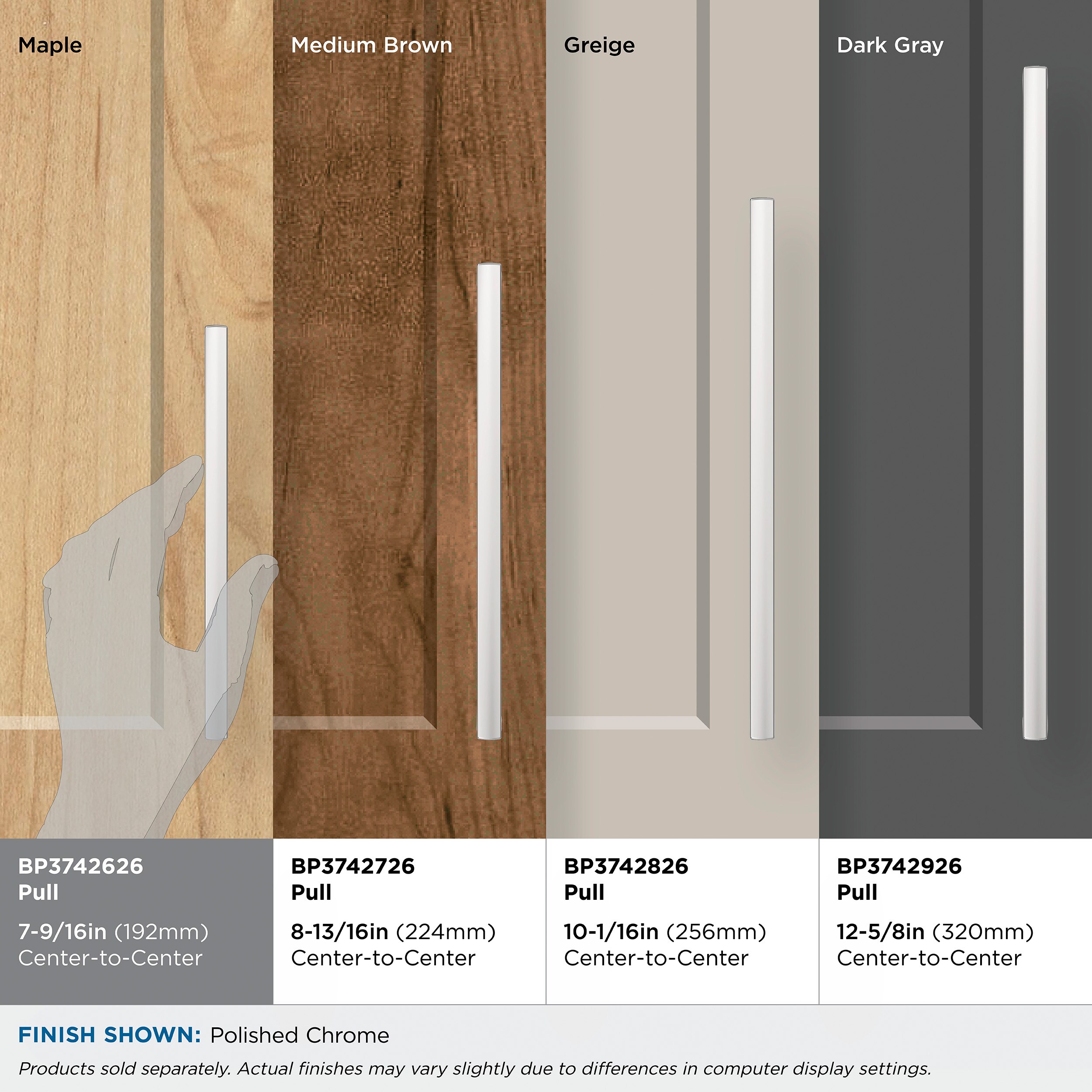 Amerock BP3742626 Cabinet-Pulls - View #8