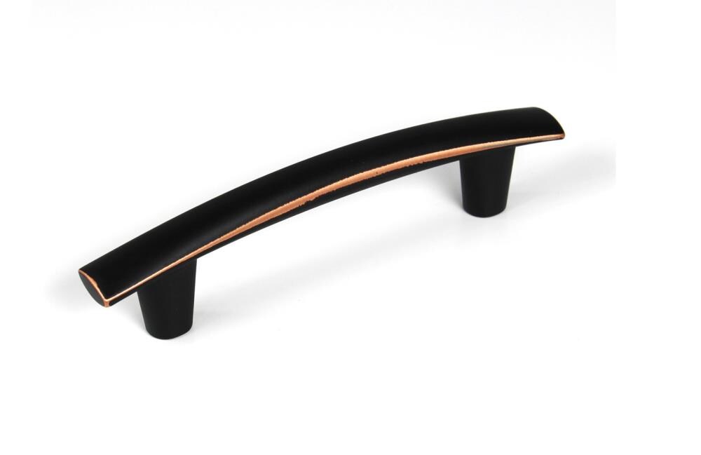 Kingsman Hardware 8163-5-20ORB Arch round bar series 3-3/4-in , 96mm Center to Center Oil rubbed bronze Arch Bar 20 -Pack