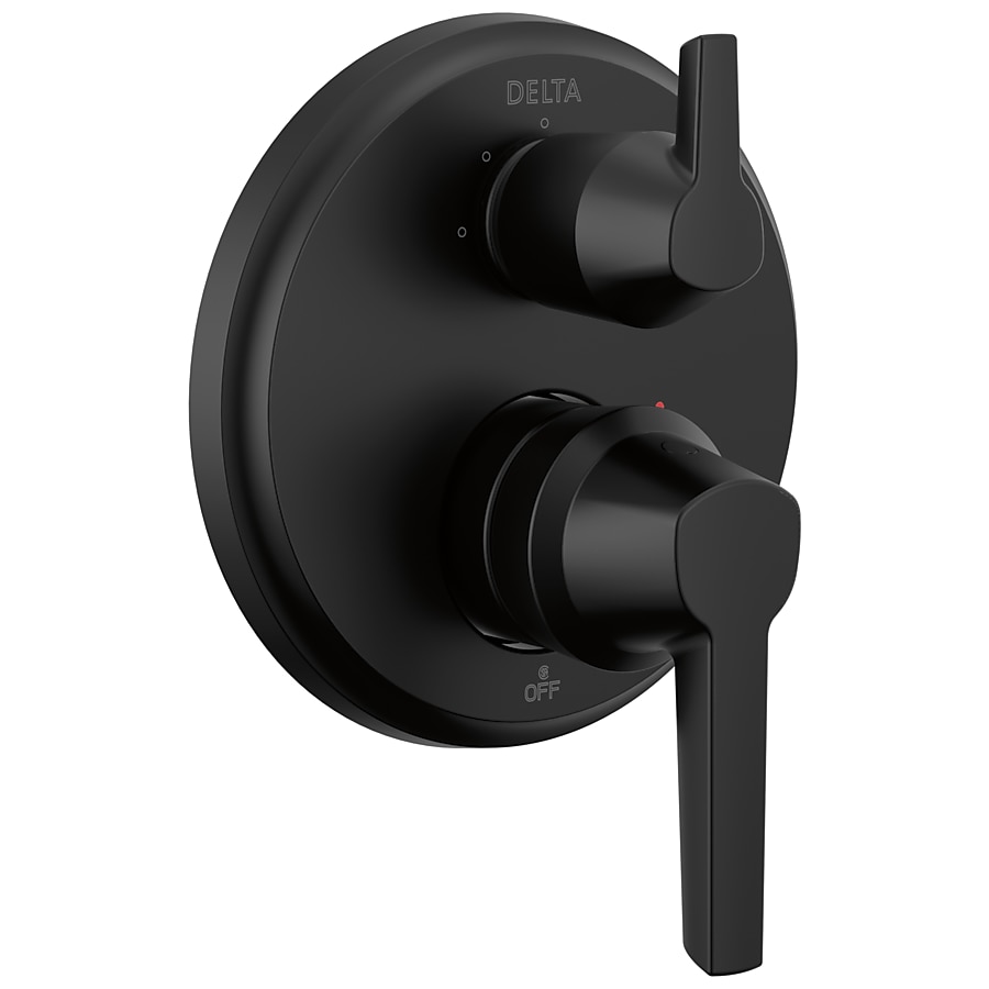 Delta 0.5-in Matte Black Bathtub/Shower Diverter Delta 0.5-in Matte Black Bathtub/Shower Diverter