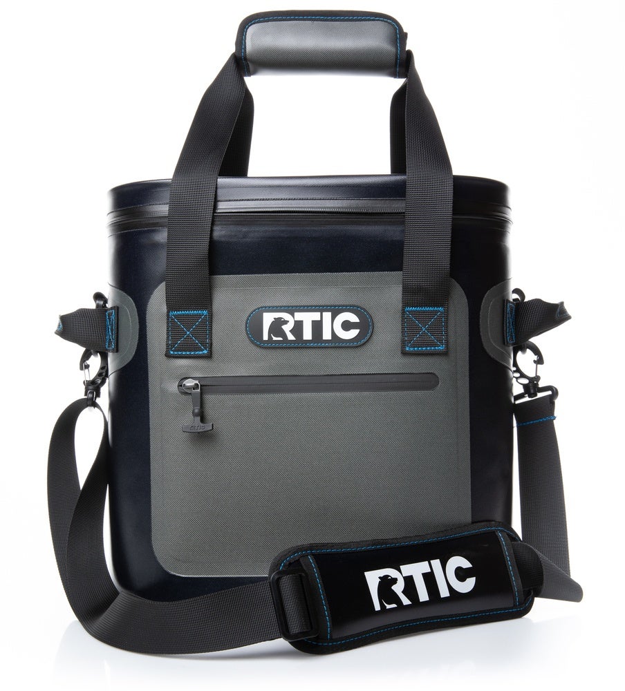 RTIC Outdoors Soft Pack Blue / Grey 20 Cans Insulated Drink Carrier in the  Portable Coolers department at