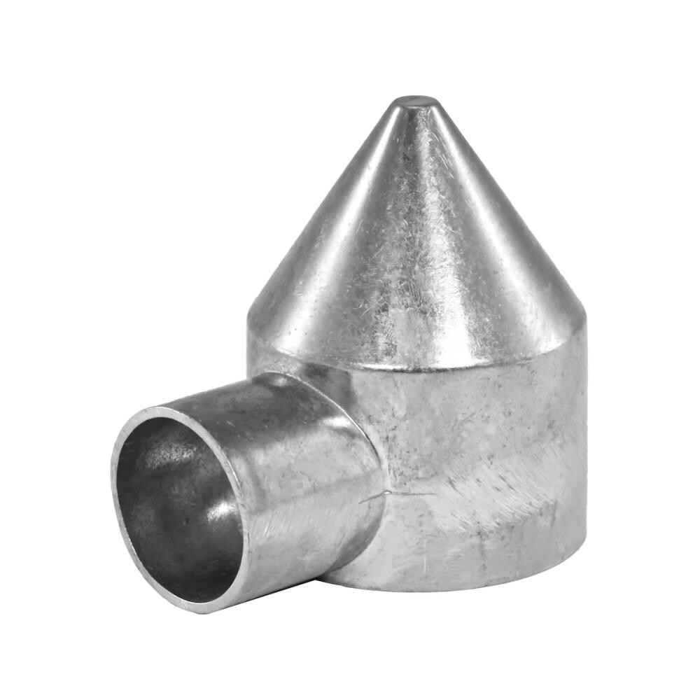 2-in W x 4-in L Aluminum Post Cap- Fits Common Post Measurement: 2-3/8-in x 2-3/8-in
