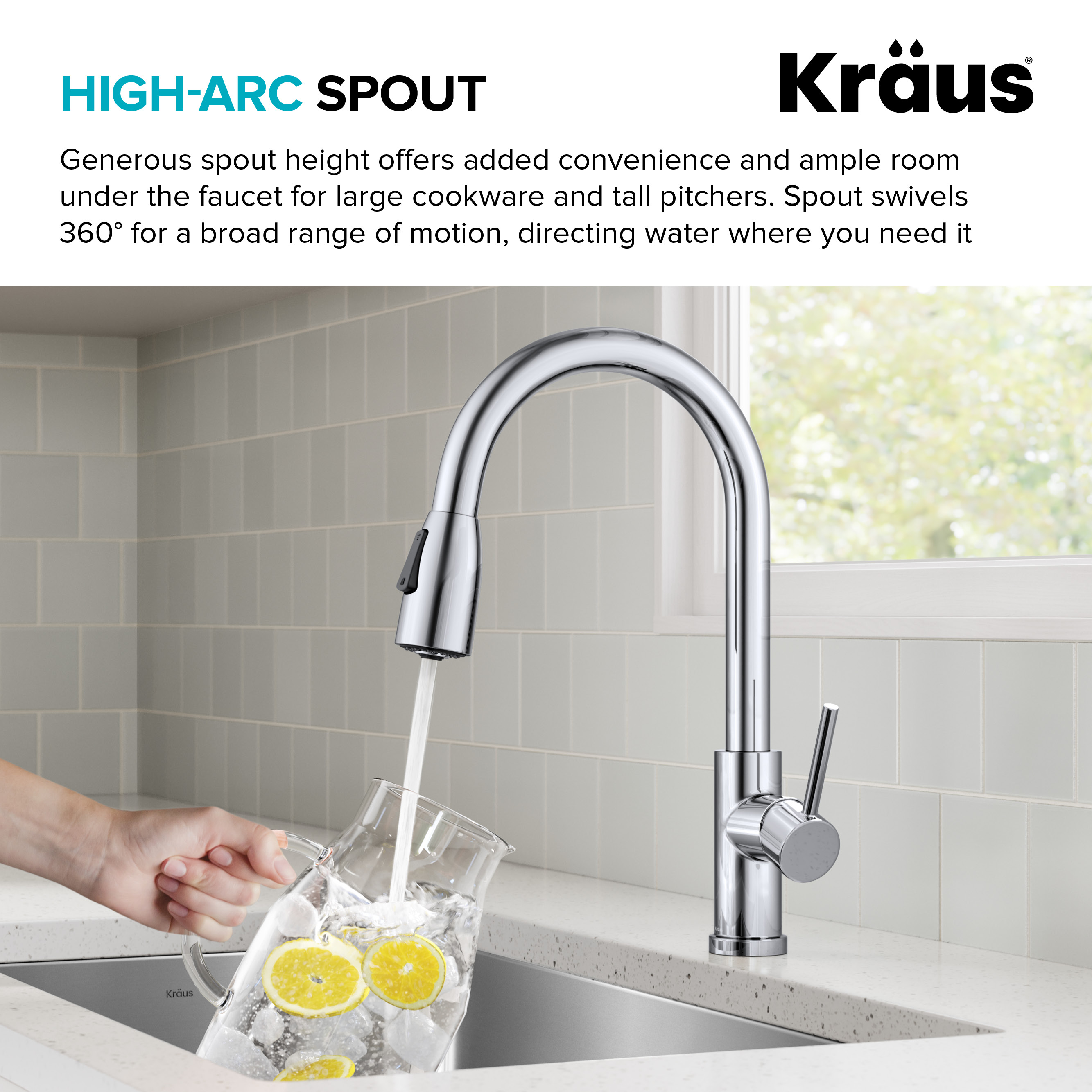 Kraus KPF-1626CH Kitchen-Faucets - View #7
