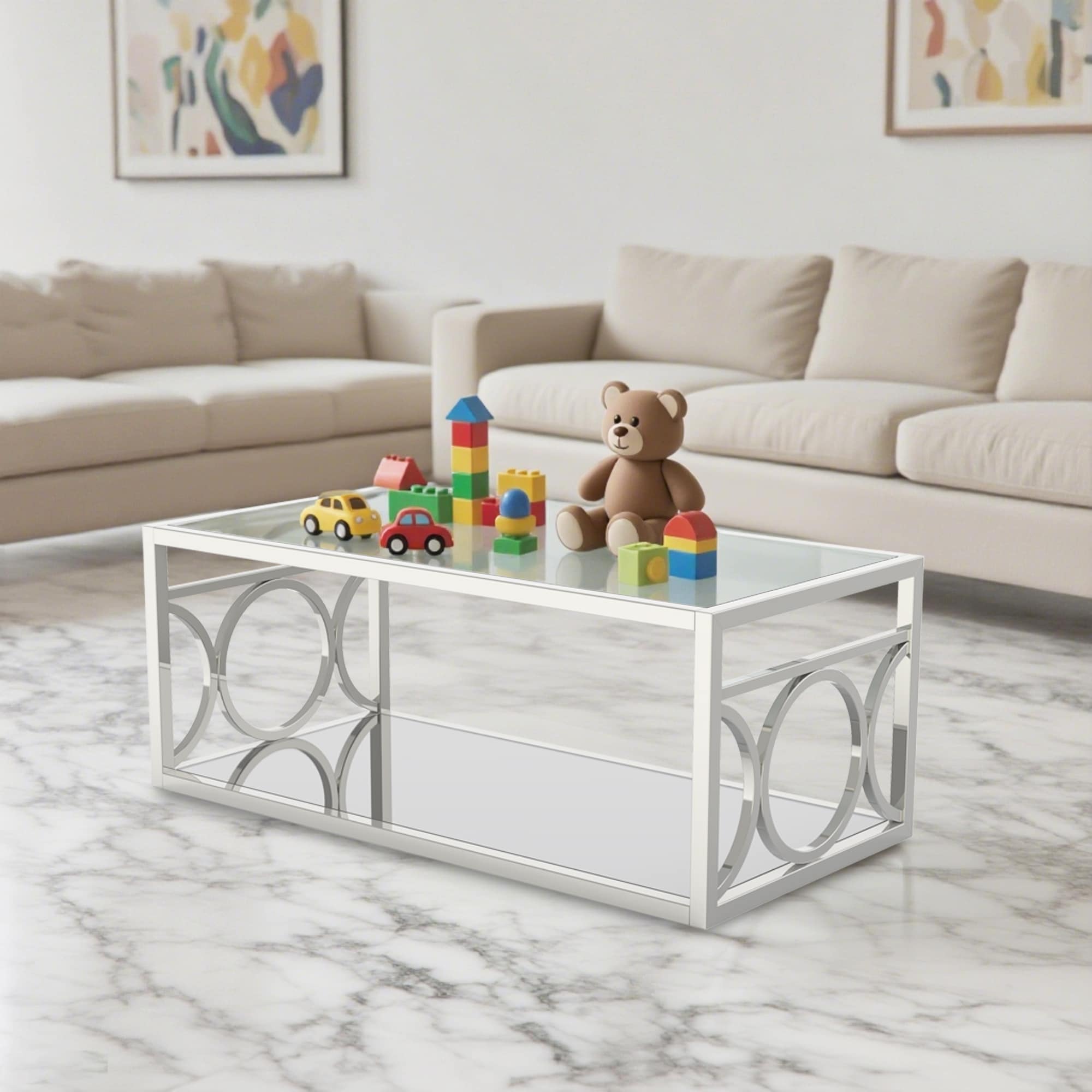 Matrix Decor MDCM4166CRM-C Coffee-Tables - View #7
