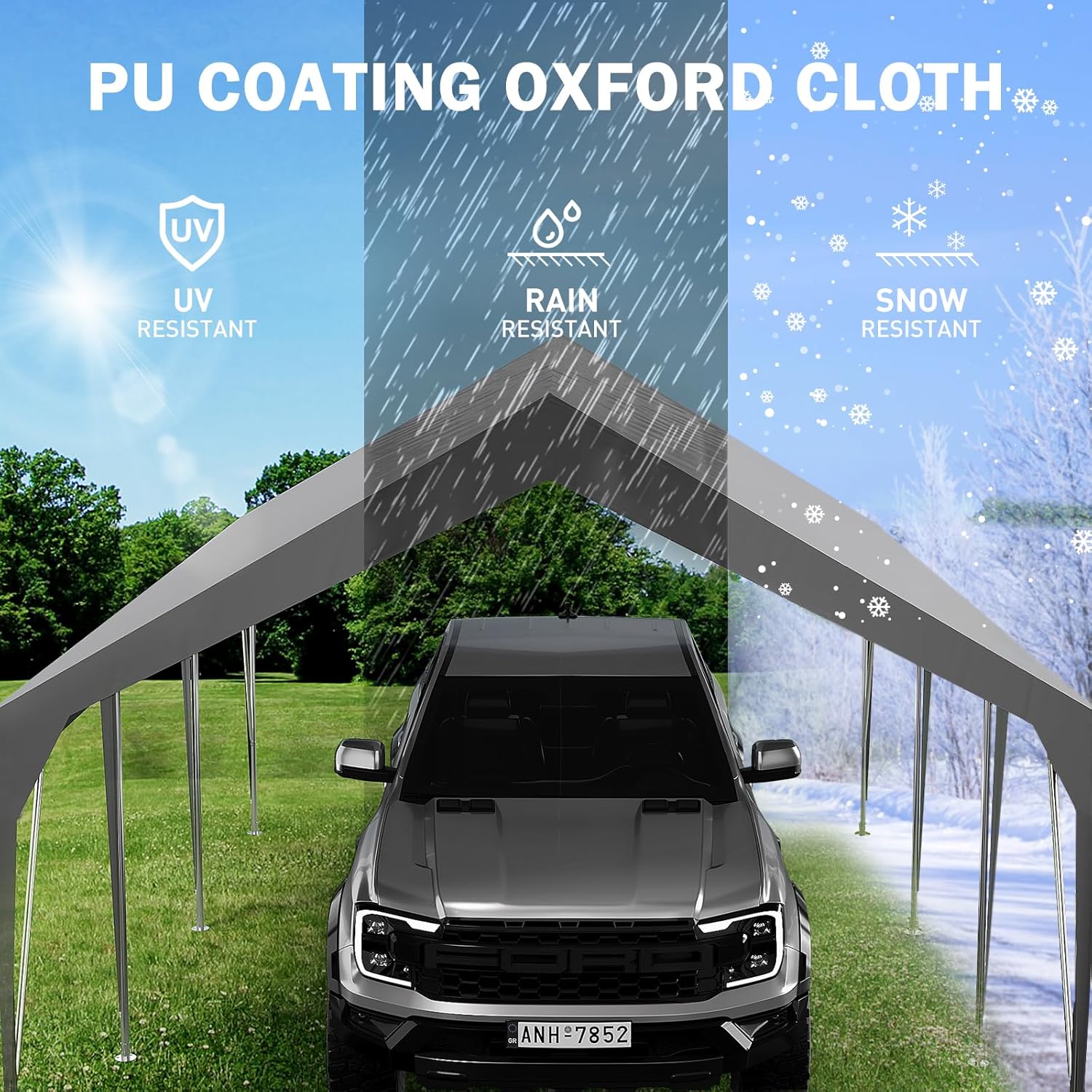 GAOMON CQC-0AKMFK-ZLKI Carport-Covers - View #5