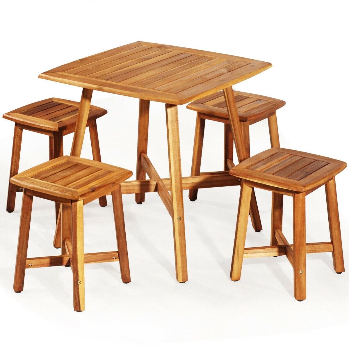 Forclover HYFC-5PC874 Patio-Dining-Sets - View #5