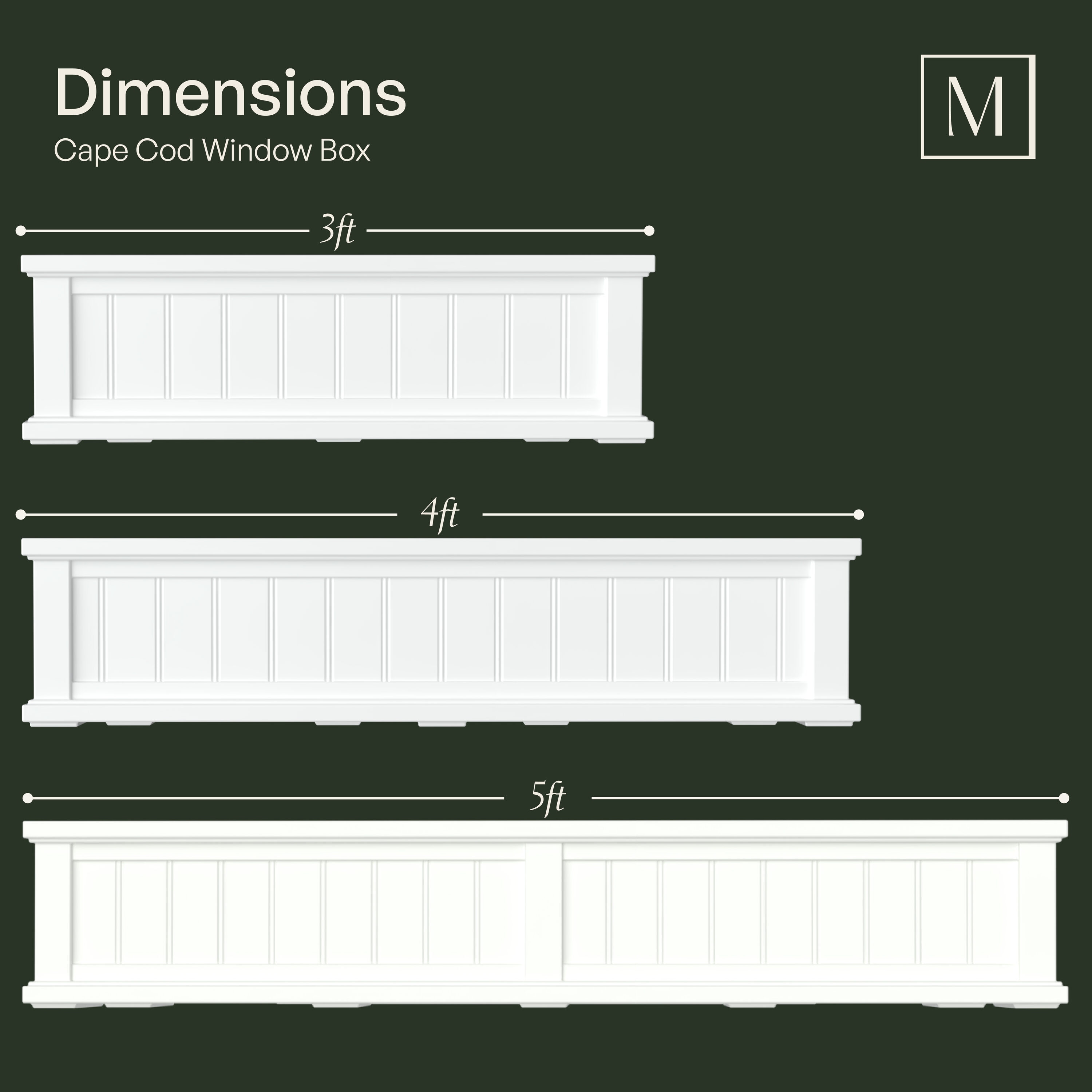 Mayne 4842-B Planter-Window-Box - View #7