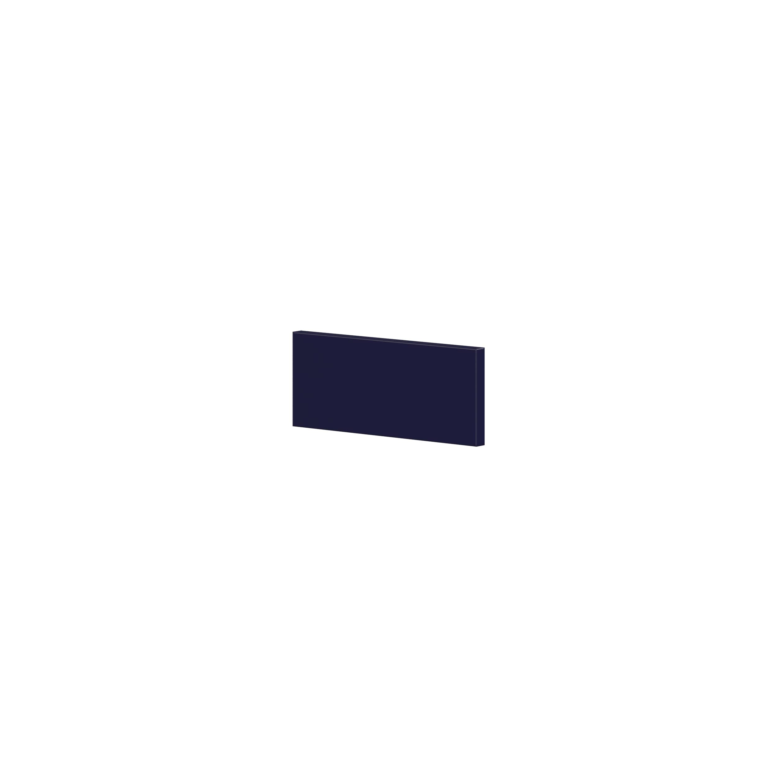 Hugo&Borg DSDF125-LO Lorette 12-in W x 5-in H Navy Blue Shaker Base cabinet drawer fronts (Fits 24-in base box )