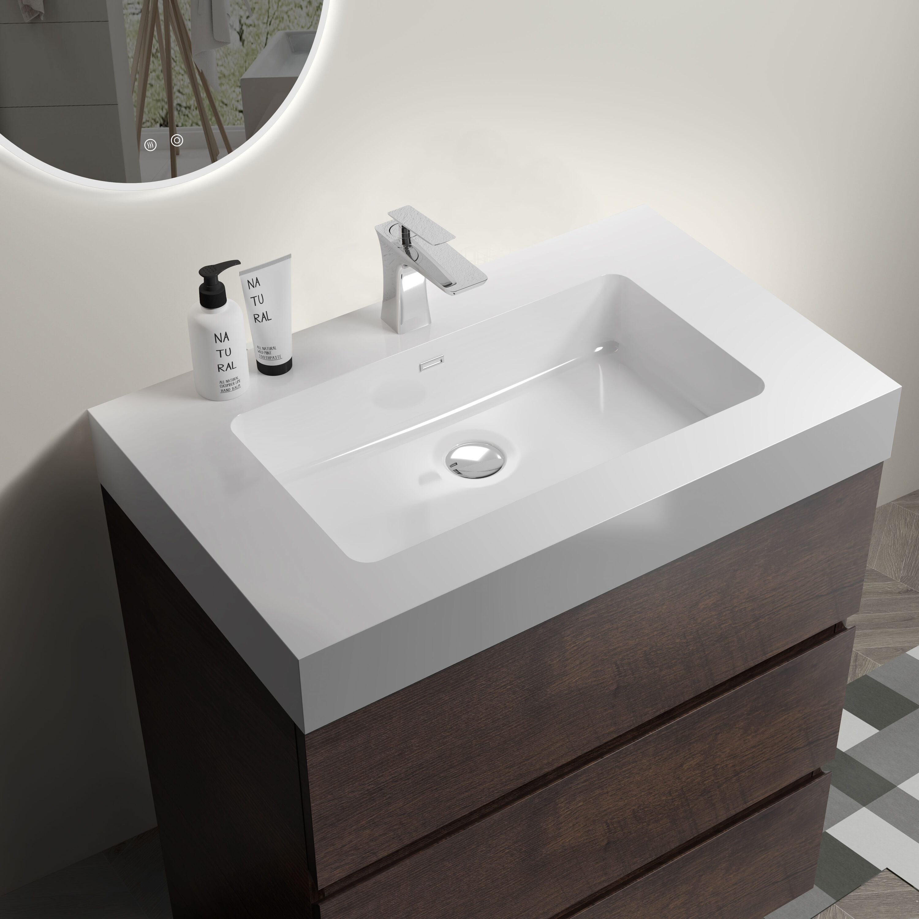 LOVMOR SF-J-W1865S00020 Bath-Vanity-Combo - View #3