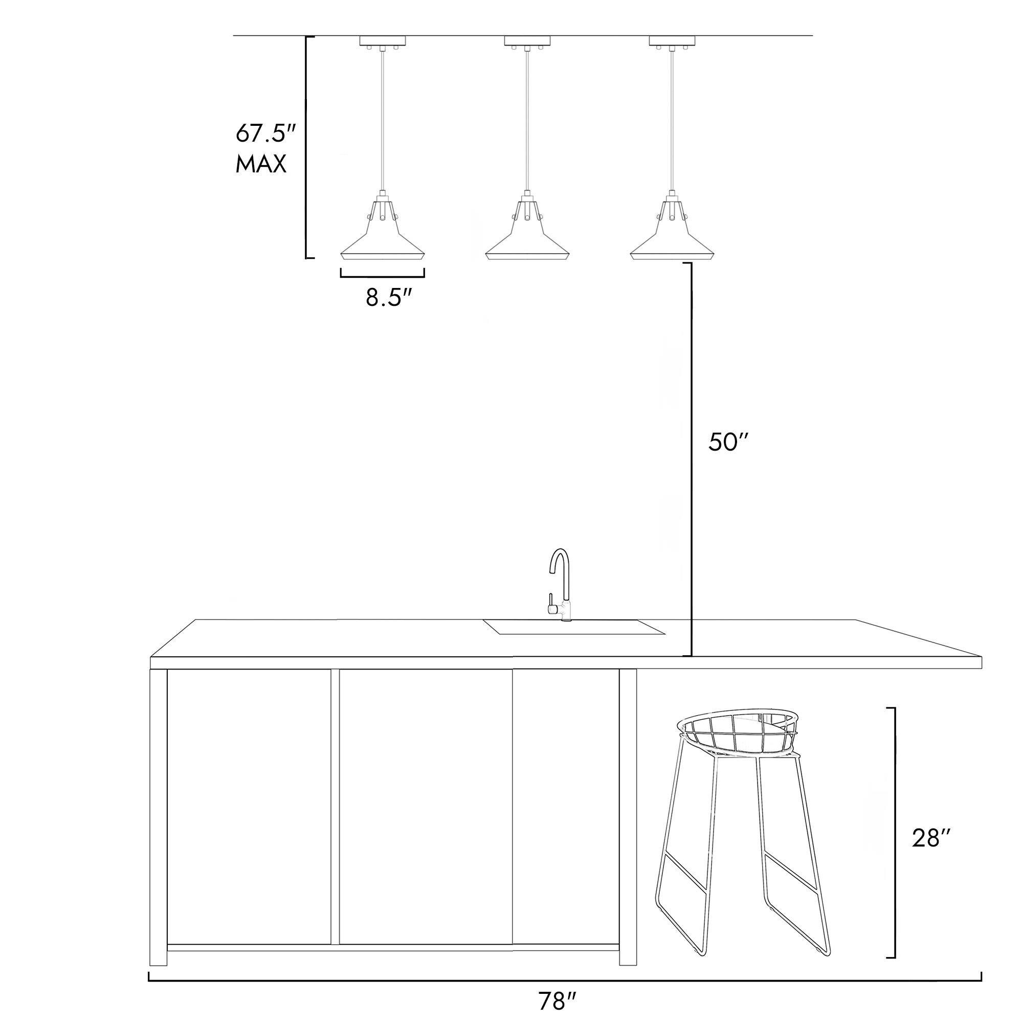 ZEVNI L3ZVAEYYW934BSV8 Pendant-Lights - View #9