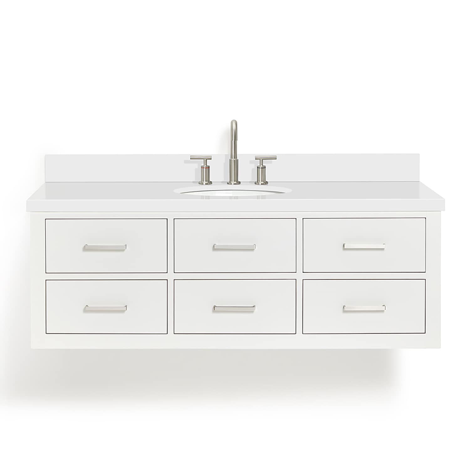 ARIEL W055SWQOVOWHT Bath-Vanity-Combo - View #2