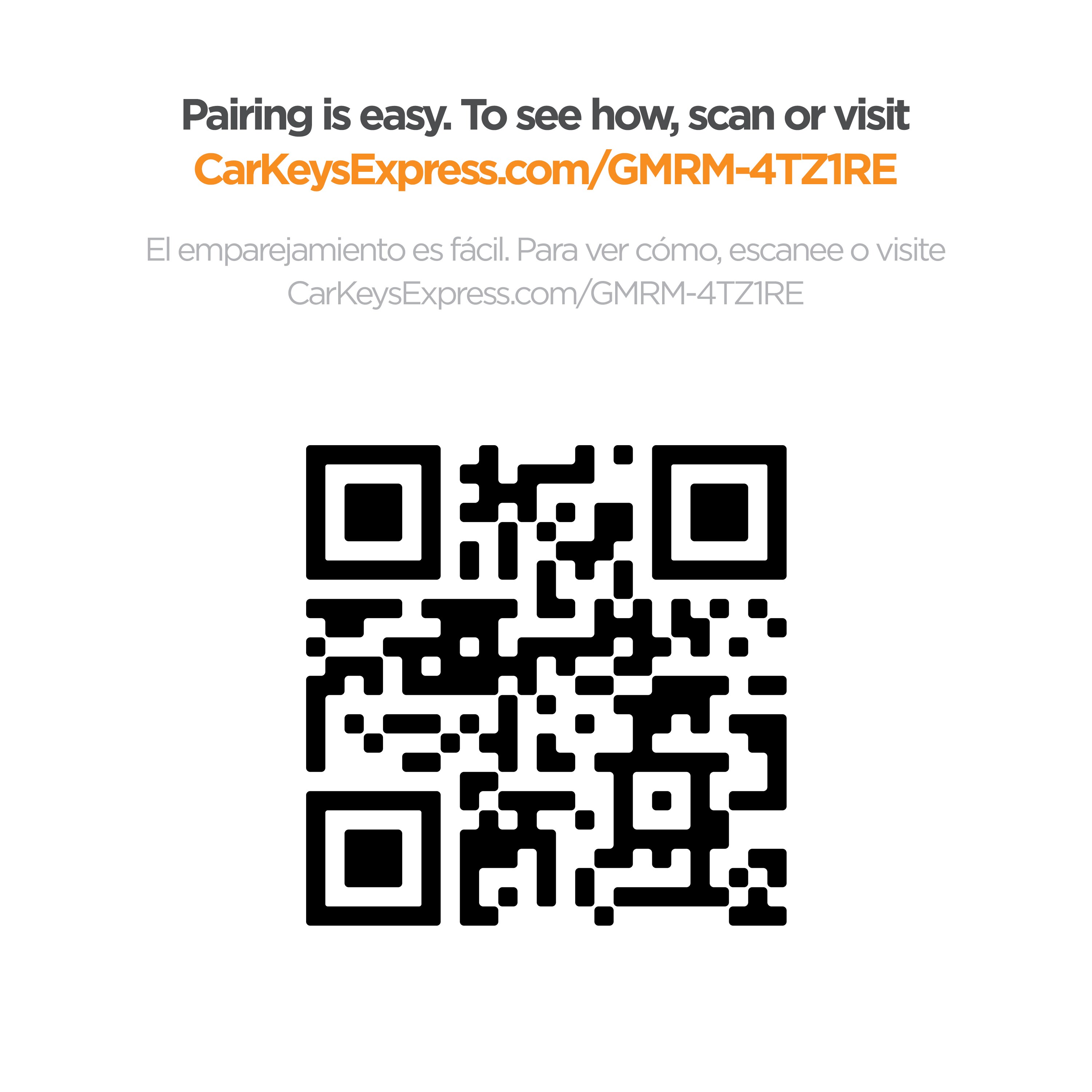 Car Keys Express GMRM-4TZ1RE Key-Accessories - View #4