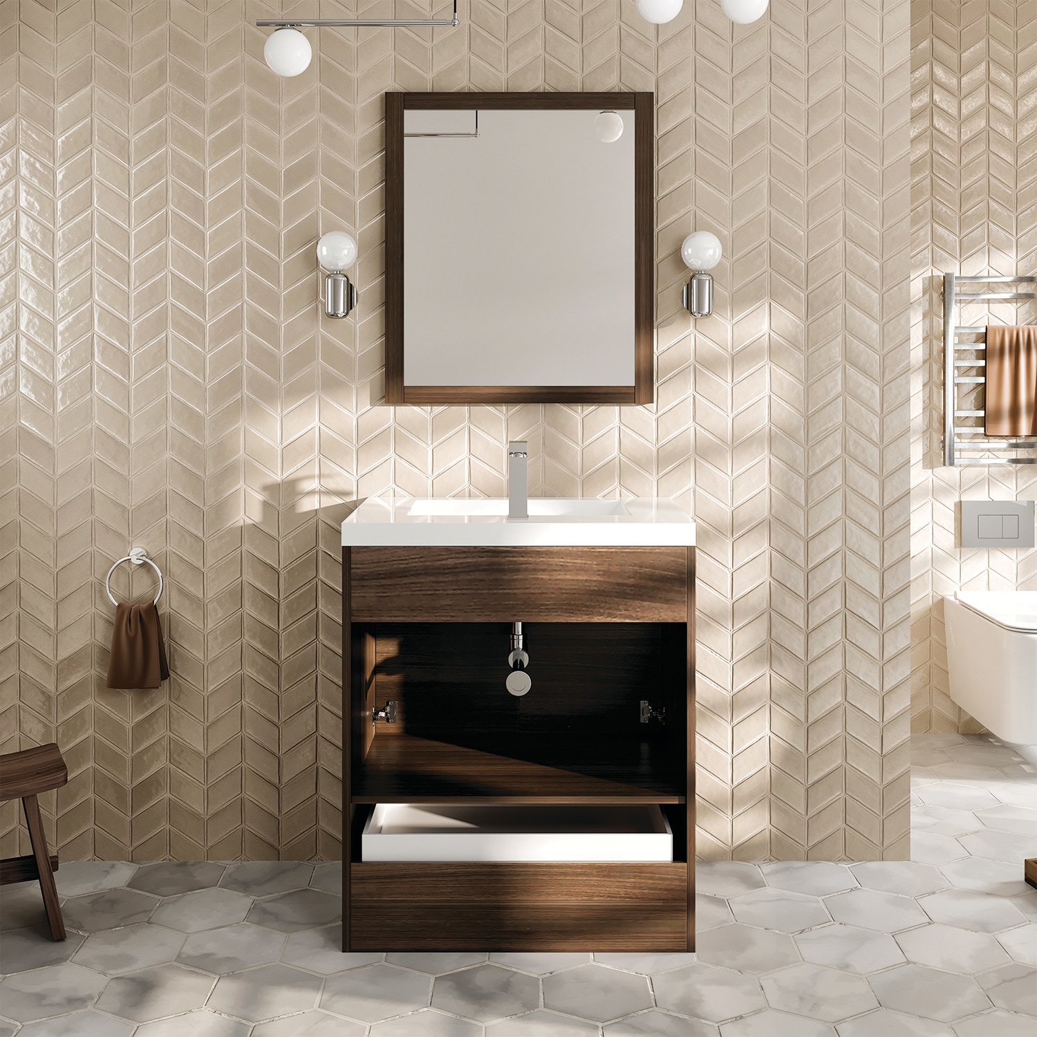 Eviva EVVN600-8-24GOK Bath-Vanity-Combo - View #7