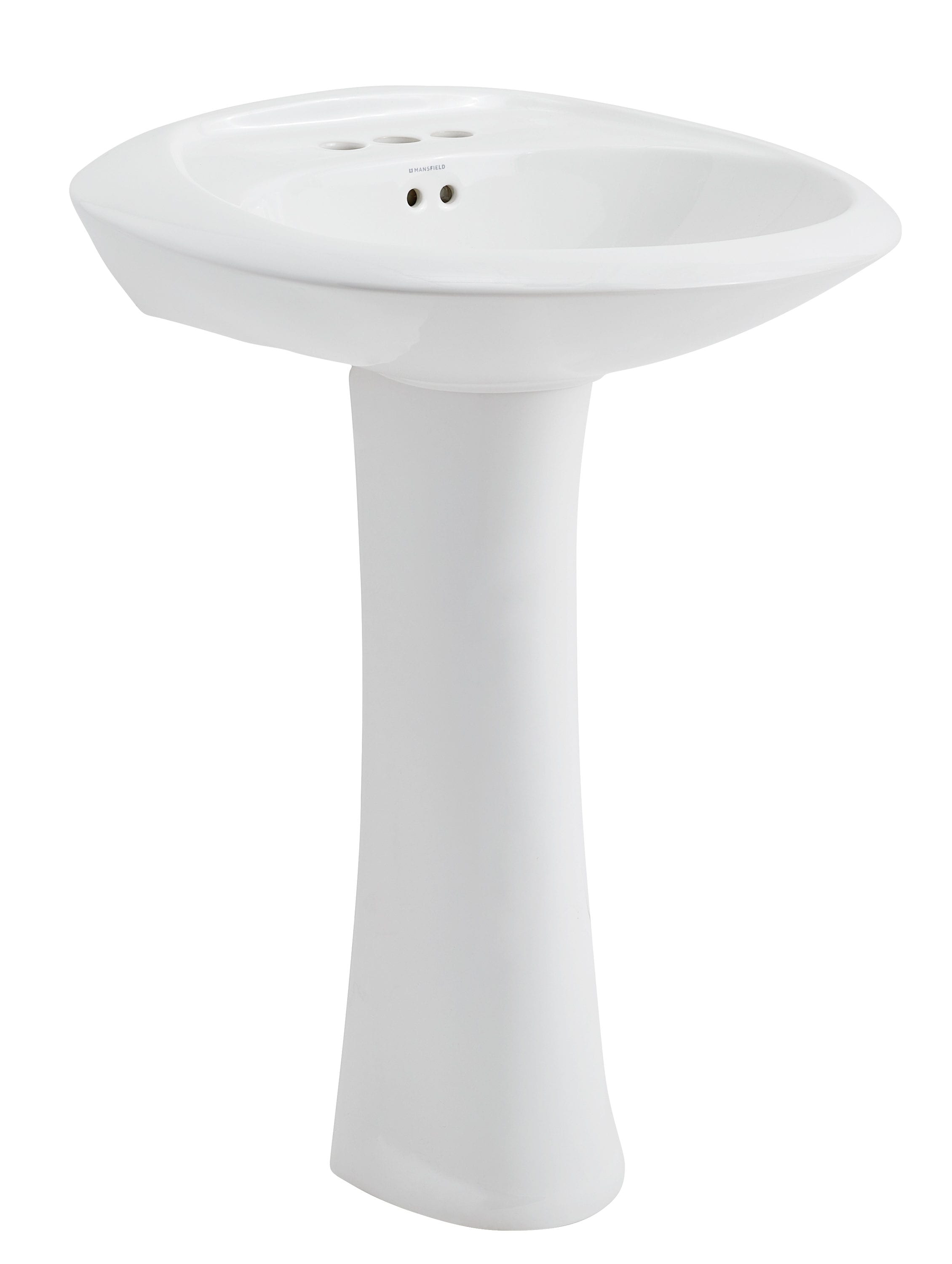 Mansfield 349-4 Complete-Pedestal-Lavatories - View #9