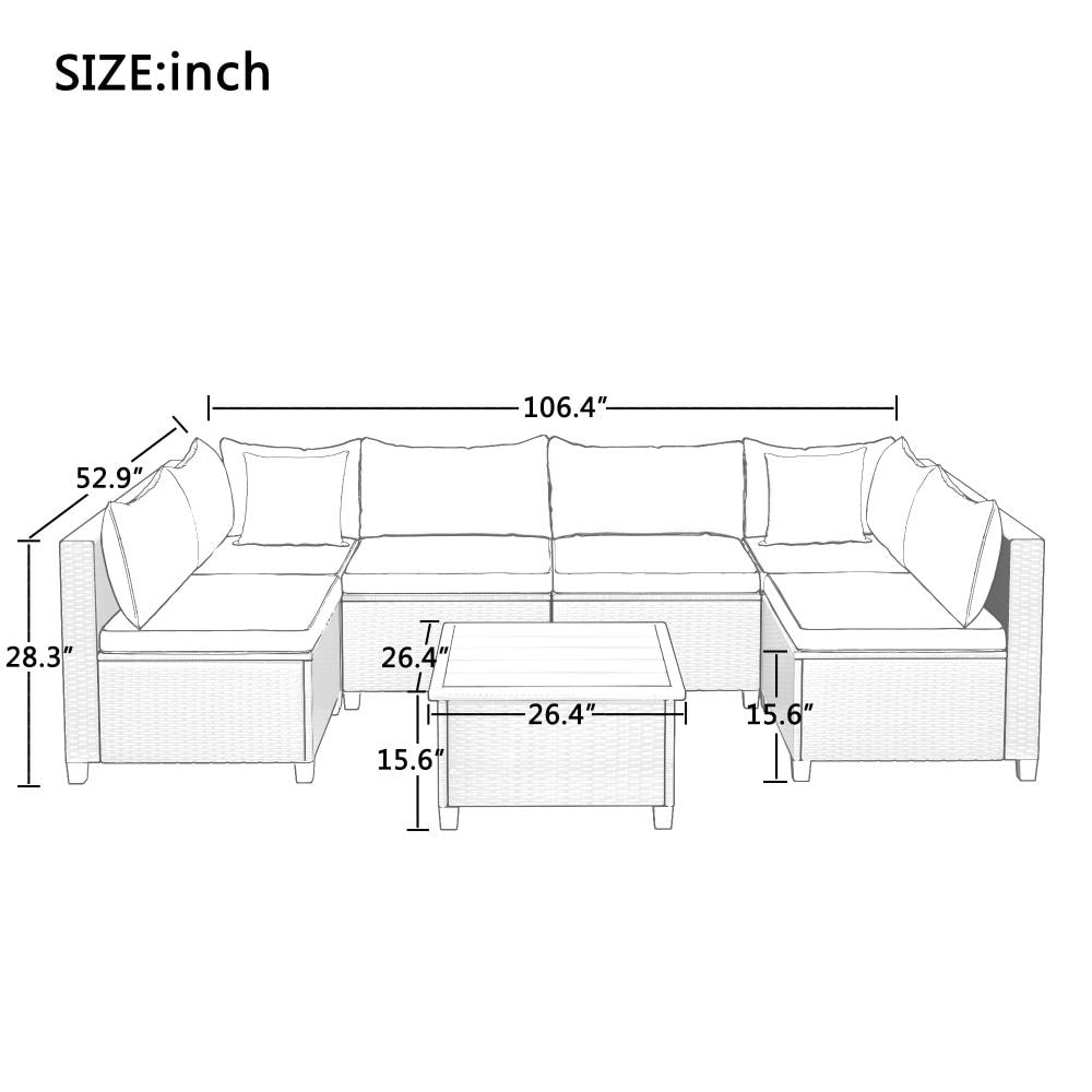 Clihome TX237S00003 Patio-Conversation-Sets - View #9