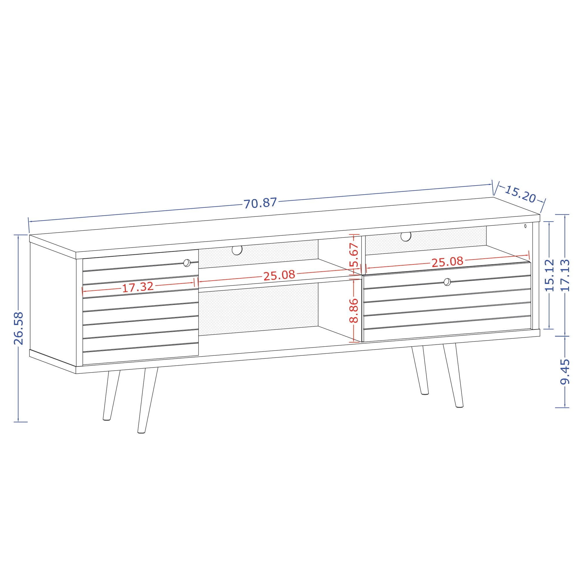 Manhattan Comfort 202AMC63 Tv-Stands - View #3