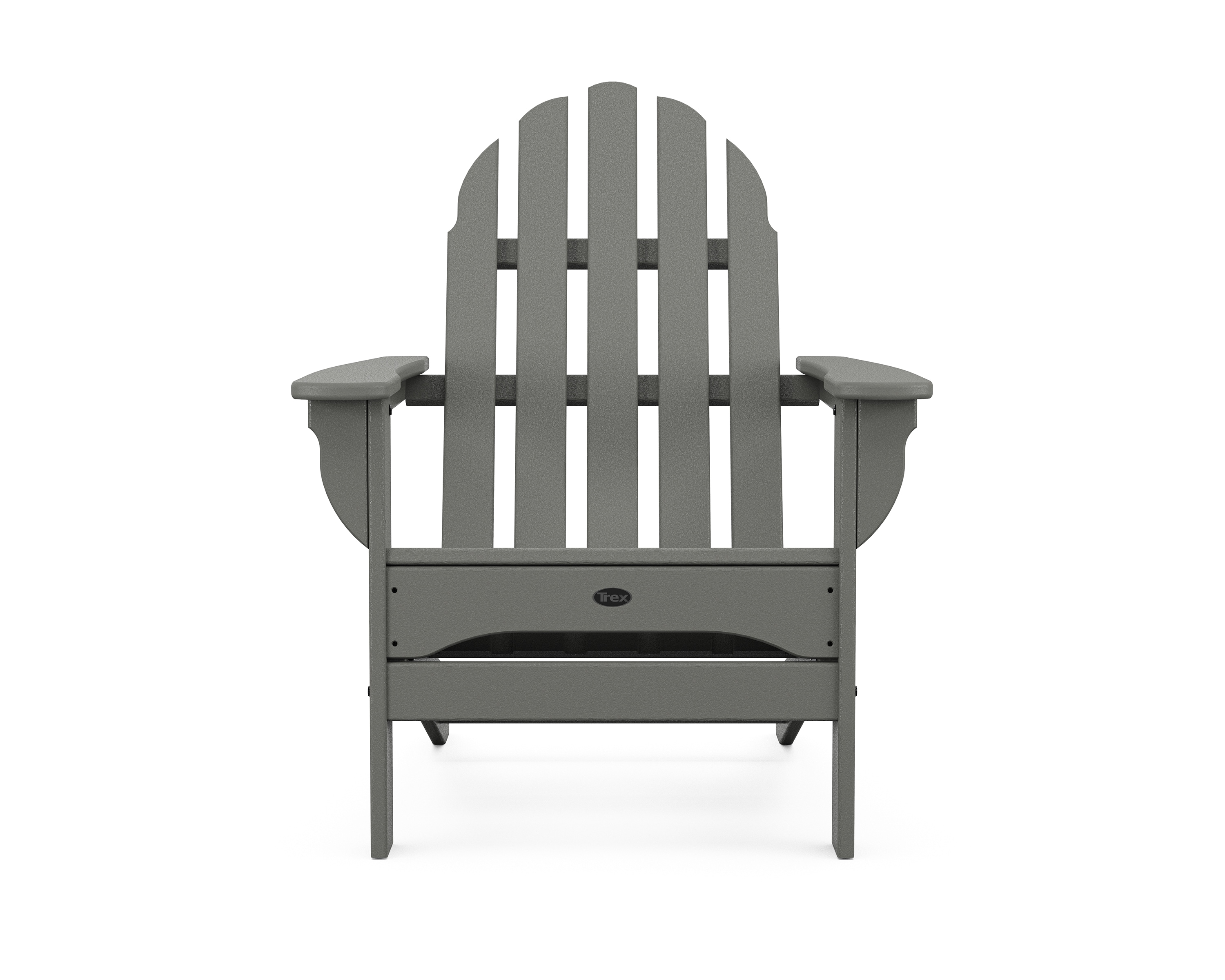 Stepping Stone Gray HDPE Cape Cod Adirondack Chair