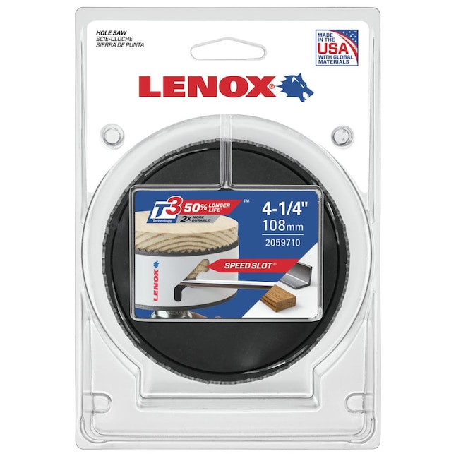 LENOX LNX 4-in Non-Arbored Hole Saw LENOX LNX 4-in Non-Arbored Hole Saw