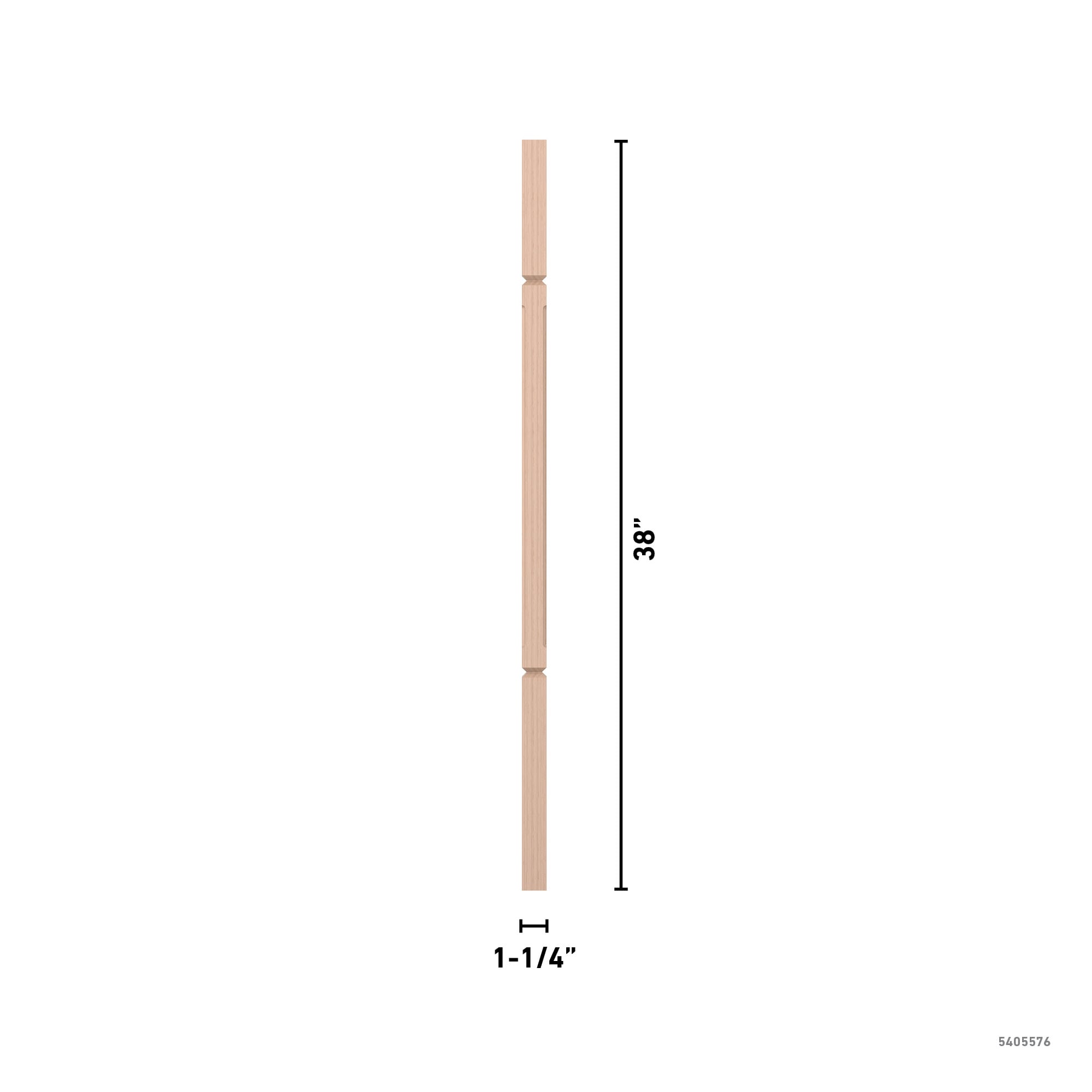 L.J. Smith Stair Systems LJC-5060V-M 38 Interior-Stairpart-Balusters - View #4