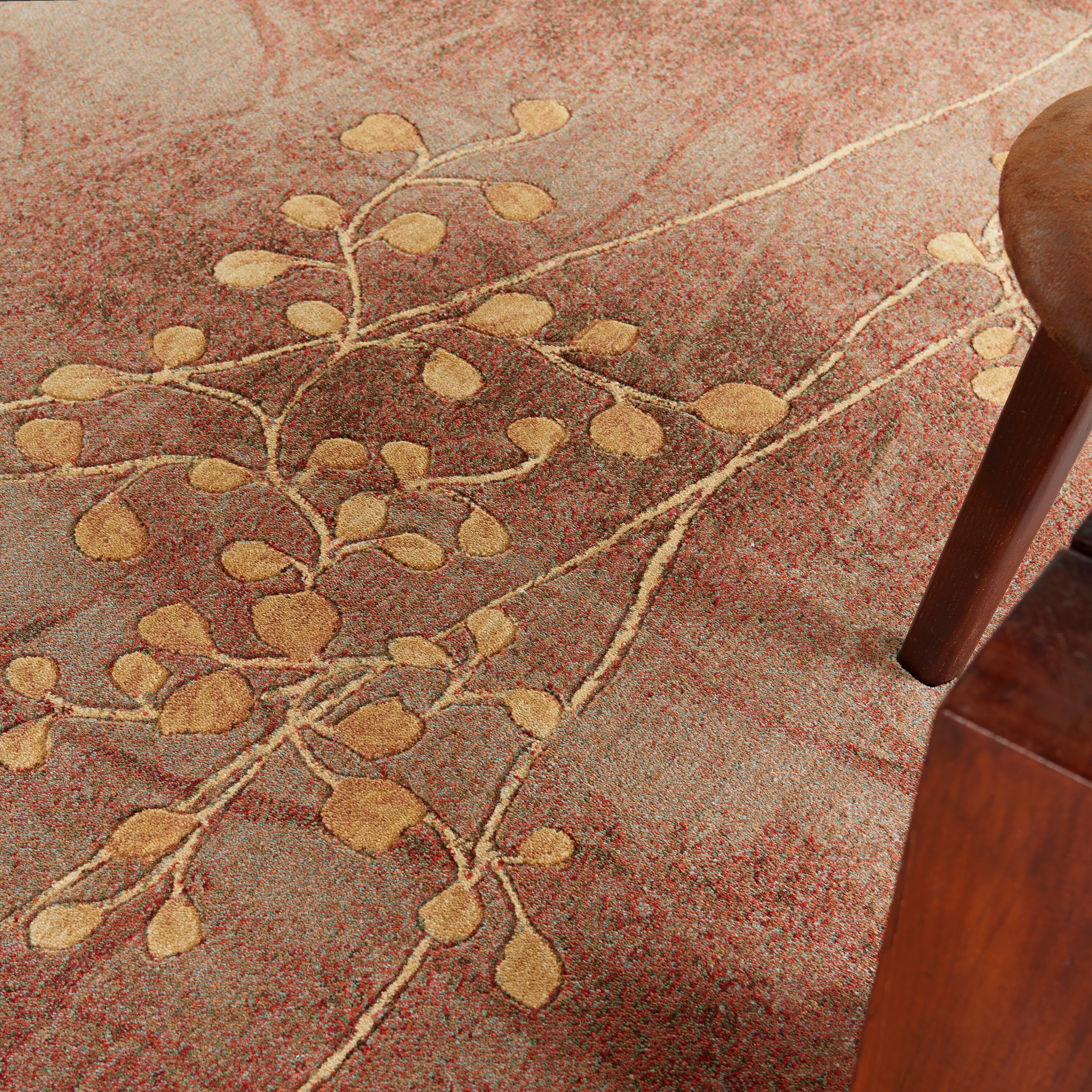 Handmade Multicolor Traditional Memory Foam Rug - 5' x 7'