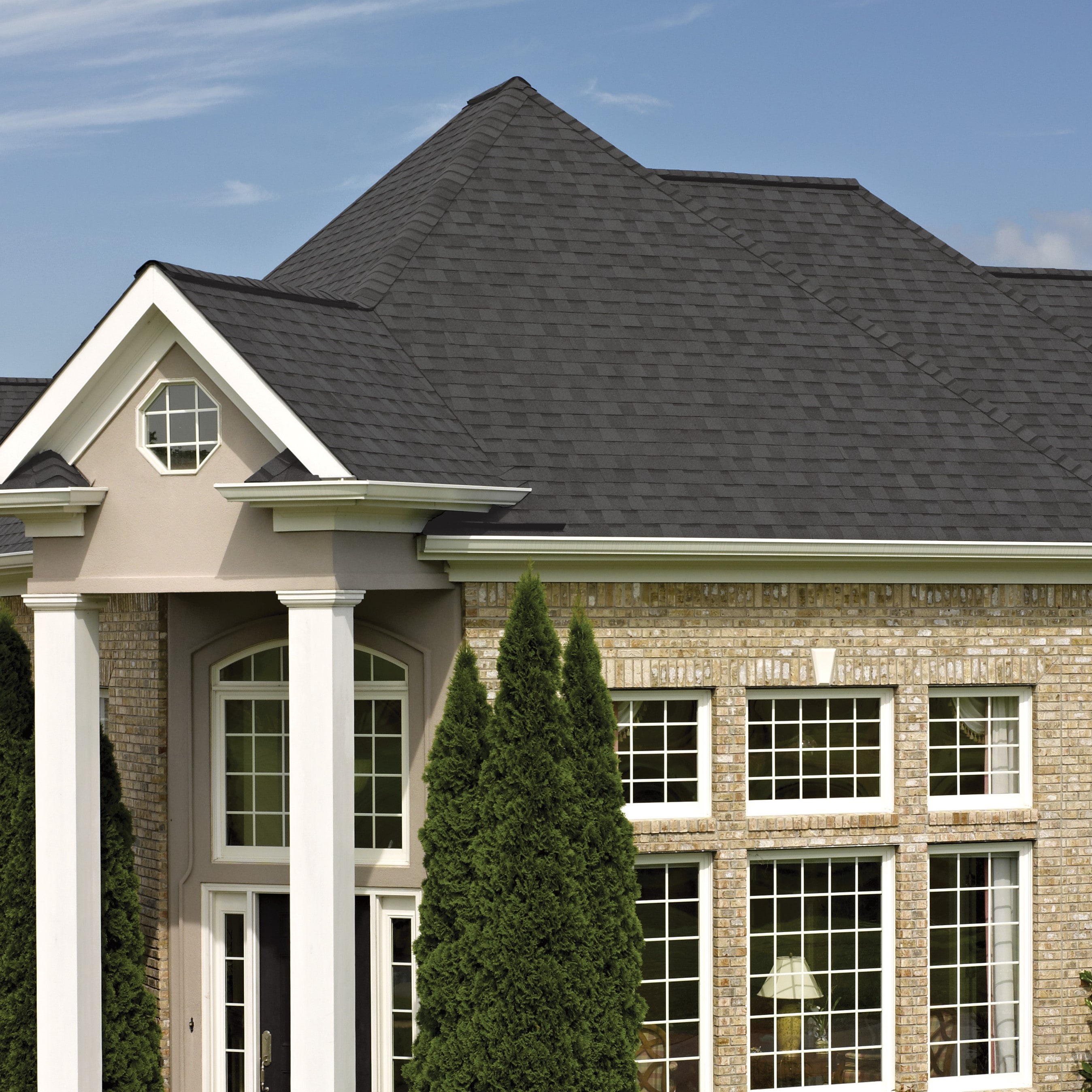 CertainTeed Shadow Ridge Pewterwood Algae Resistant Hip Ridge Roof Shingles ( 31-lin ft per Bundle ) #657428