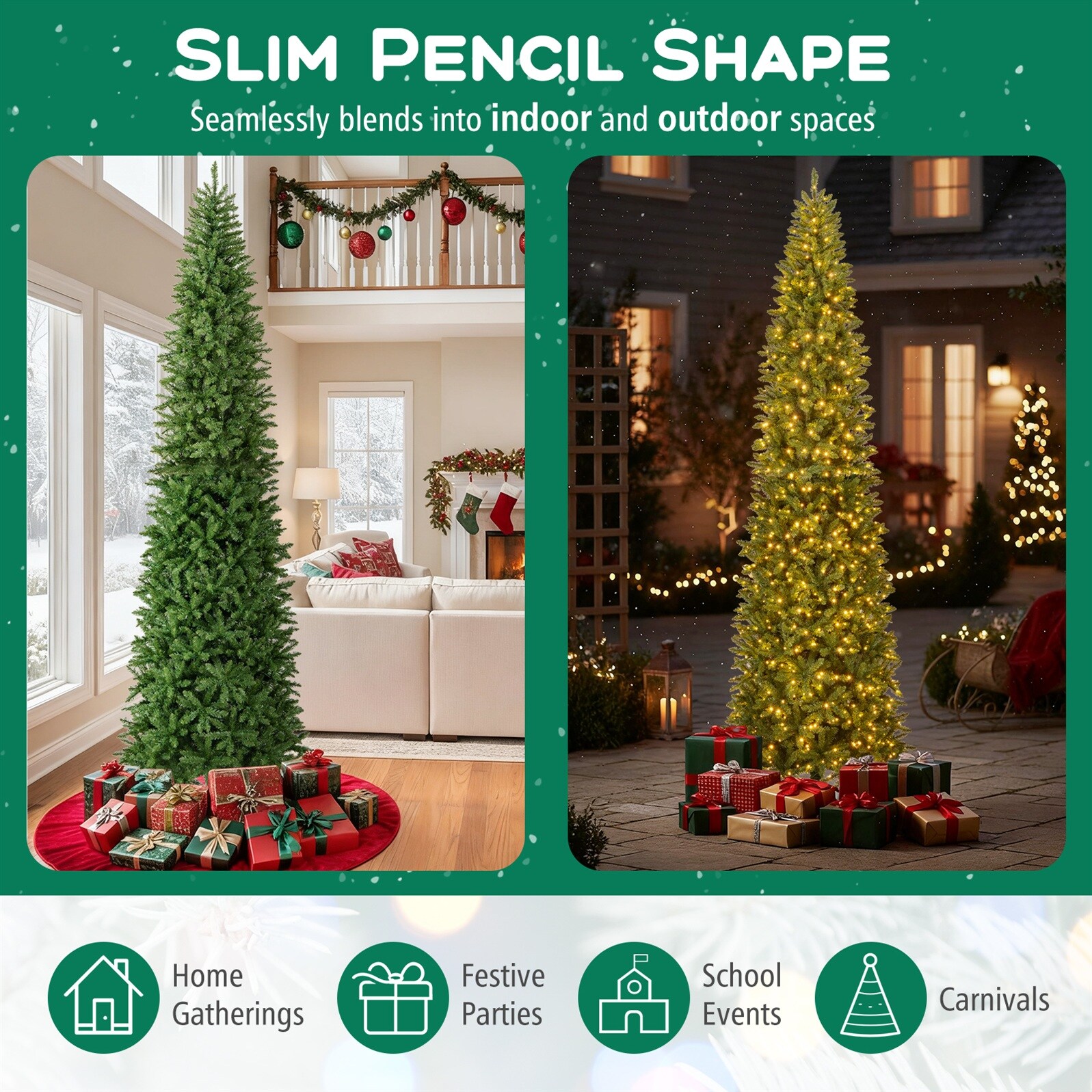 LIVIZA HYJ25283US Artificial-Christmas-Trees - View #2