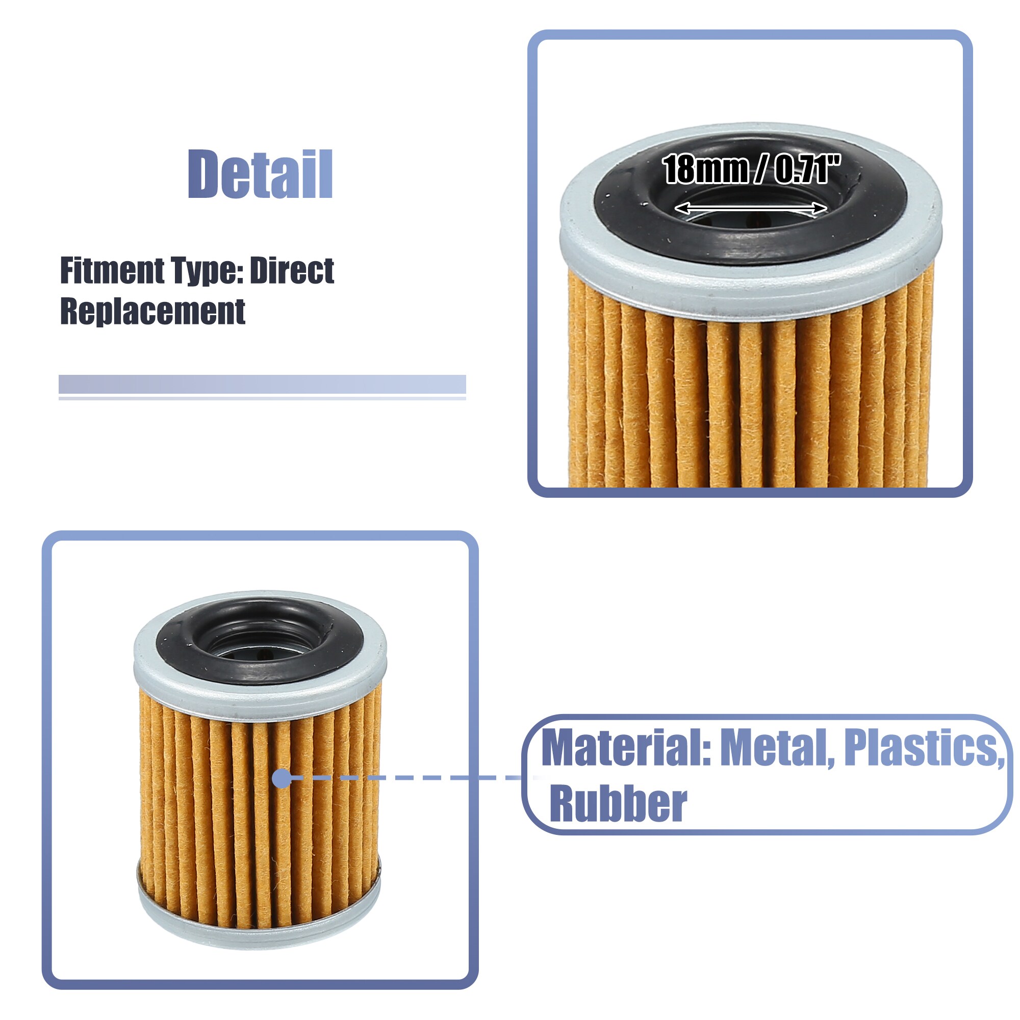 Unique Bargains S25112701UX4947 Ope-Oil-Filters - View #4
