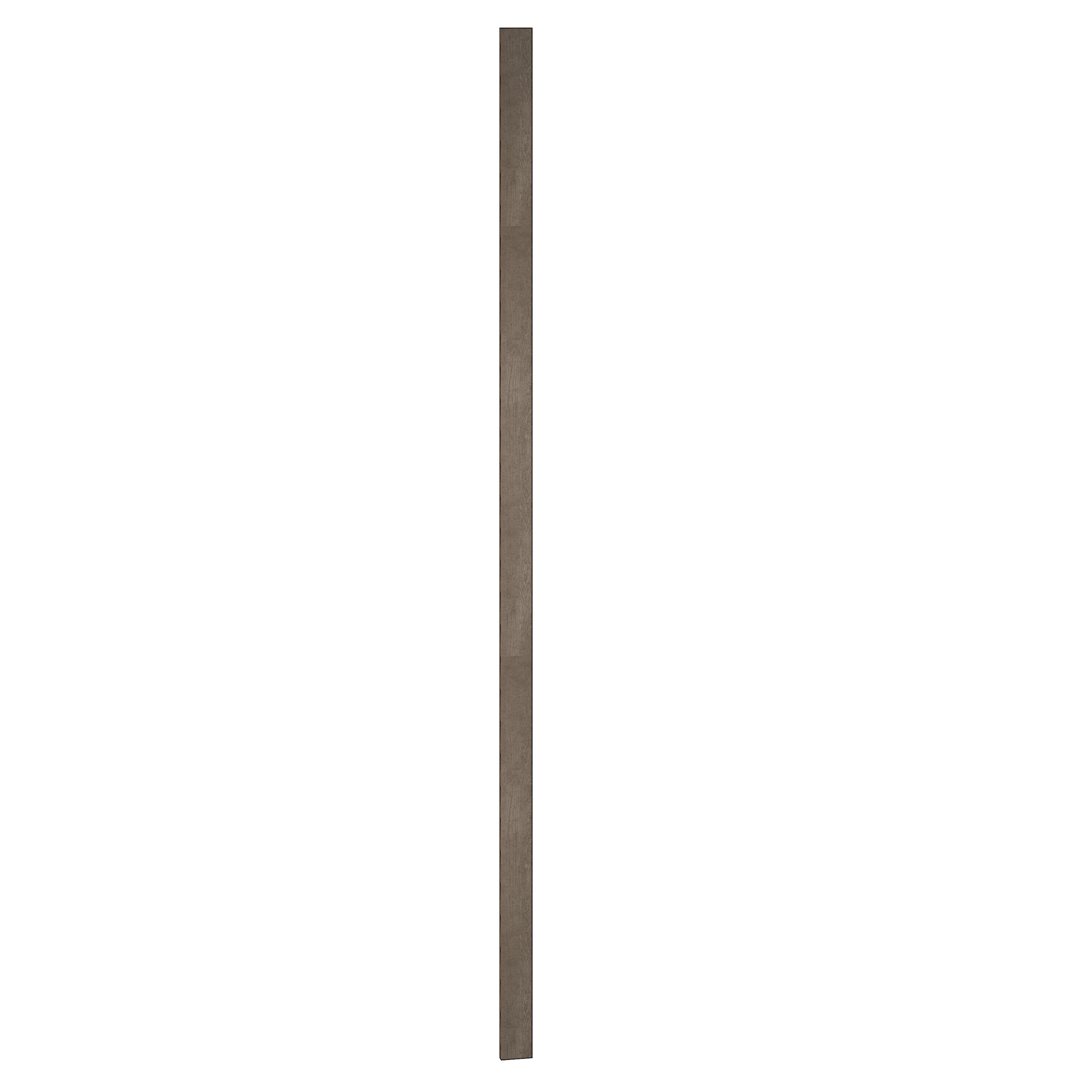 Diamond Express 314 TF396FH Cabinet Fill Strip 3-in W x 96-in H x 0.75-in D Colt Brown Stained