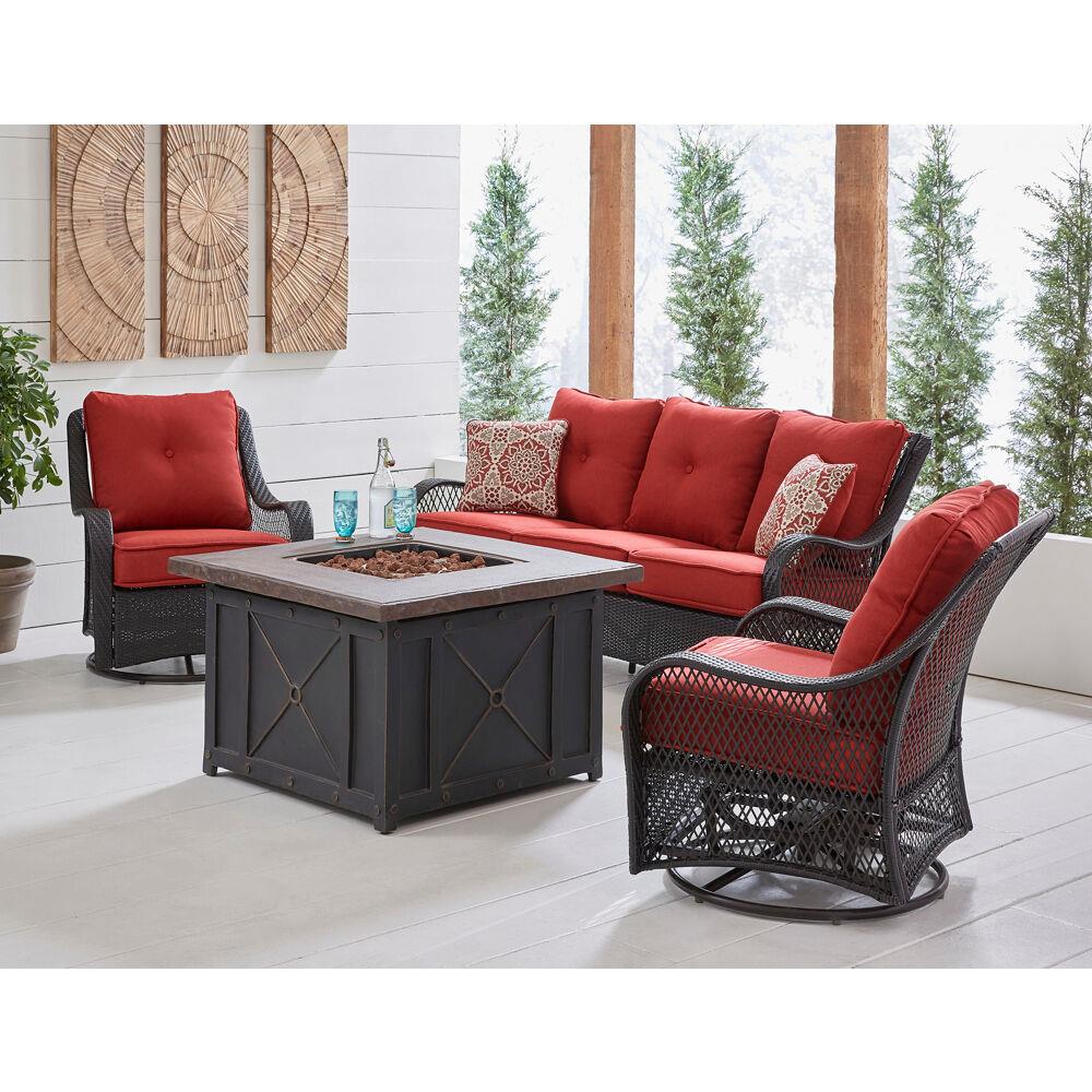 Hanover ORL4PCDFPSW2-BRY Patio-Conversation-Sets - View #11