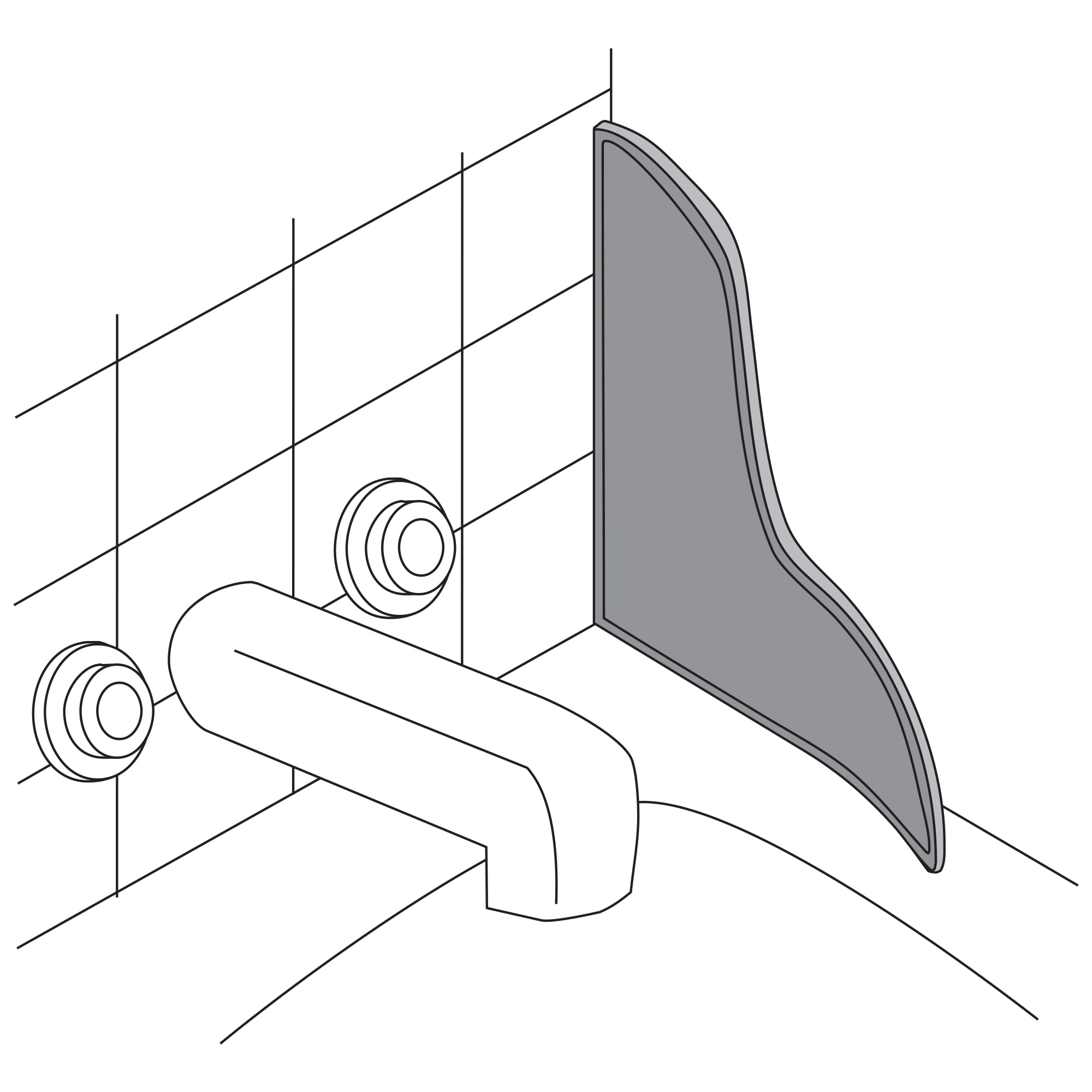 Prime-Line M 6086 Shower-Curtains-Liners - View #4
