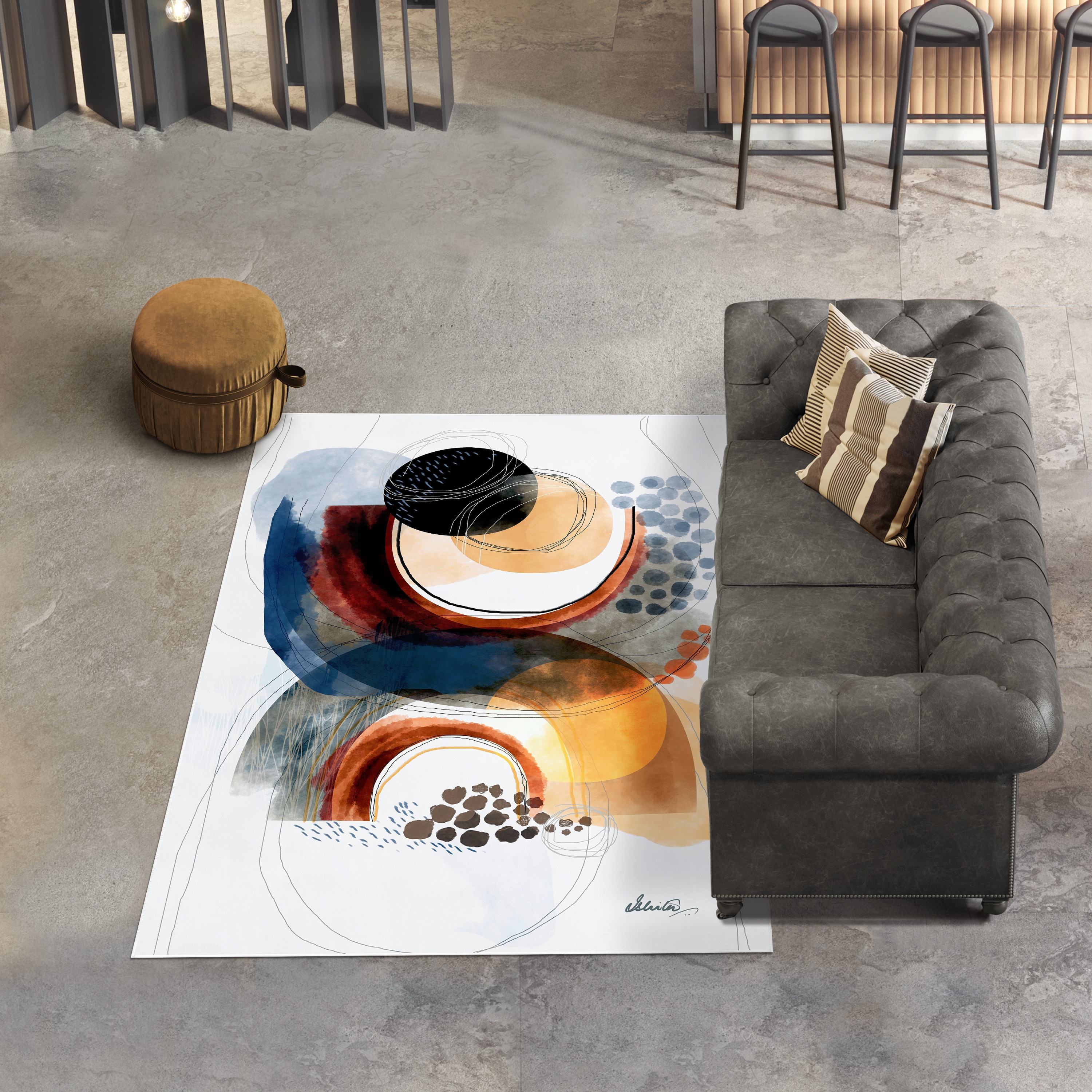 Empire Art Direct TDA-IC4355-0508C2 rugs - View #2