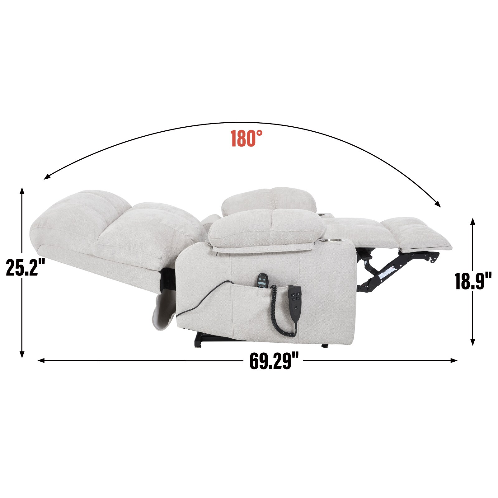Mondawe MO-8062-BL recliners - View #11