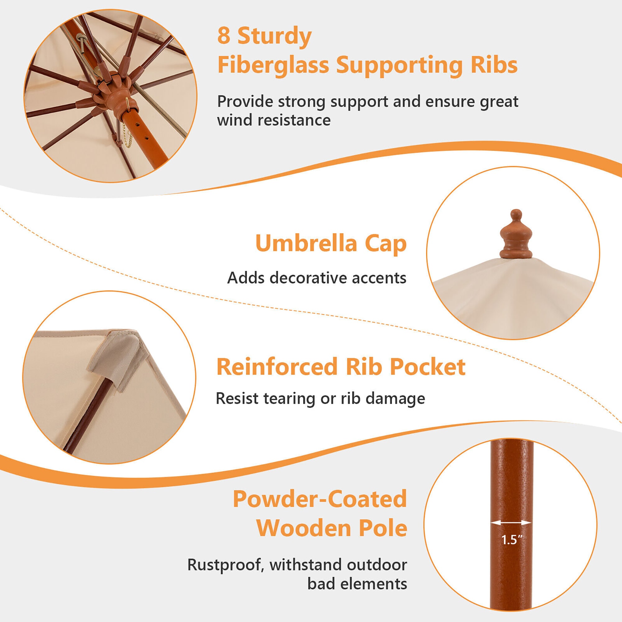 CASAINC BY-W41923914 Umbrellas-2 - View #8
