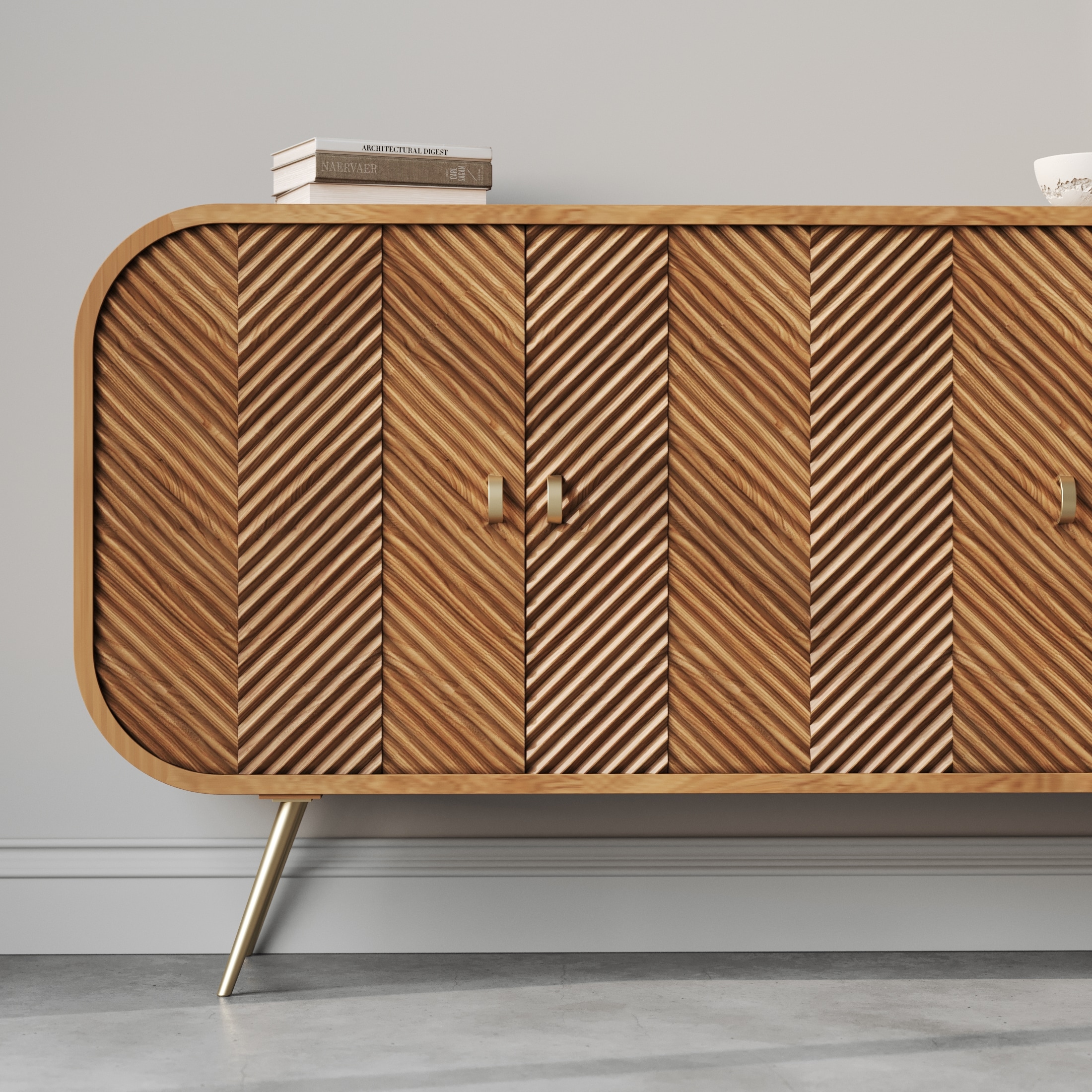 Urban Woodcraft 600.60DB.VS.B Dining-Kitchen-Storarge - View #3