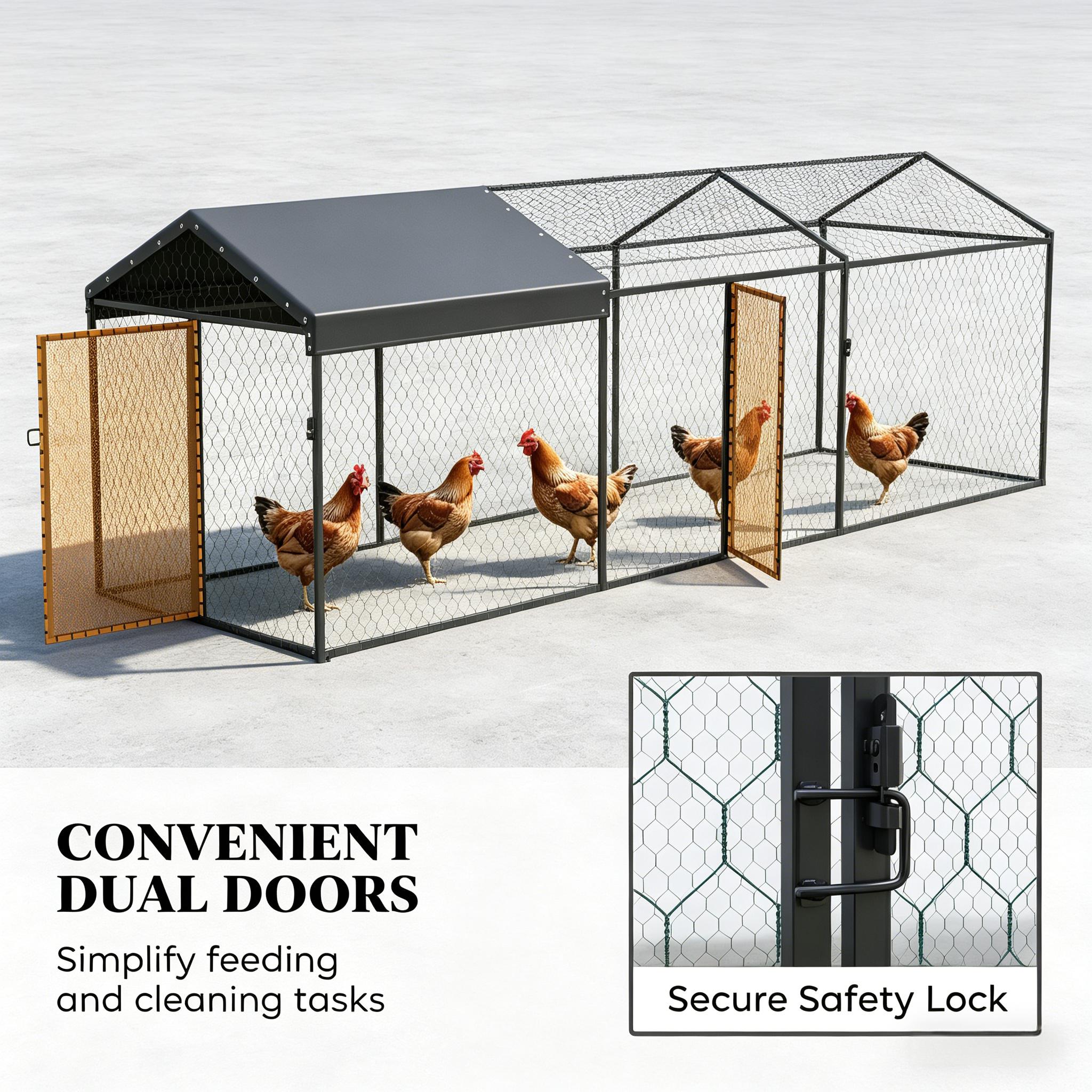 Anysun ASSOB1M09099-G0 Chicken-Coops-Rabbit-Hutches - View #3