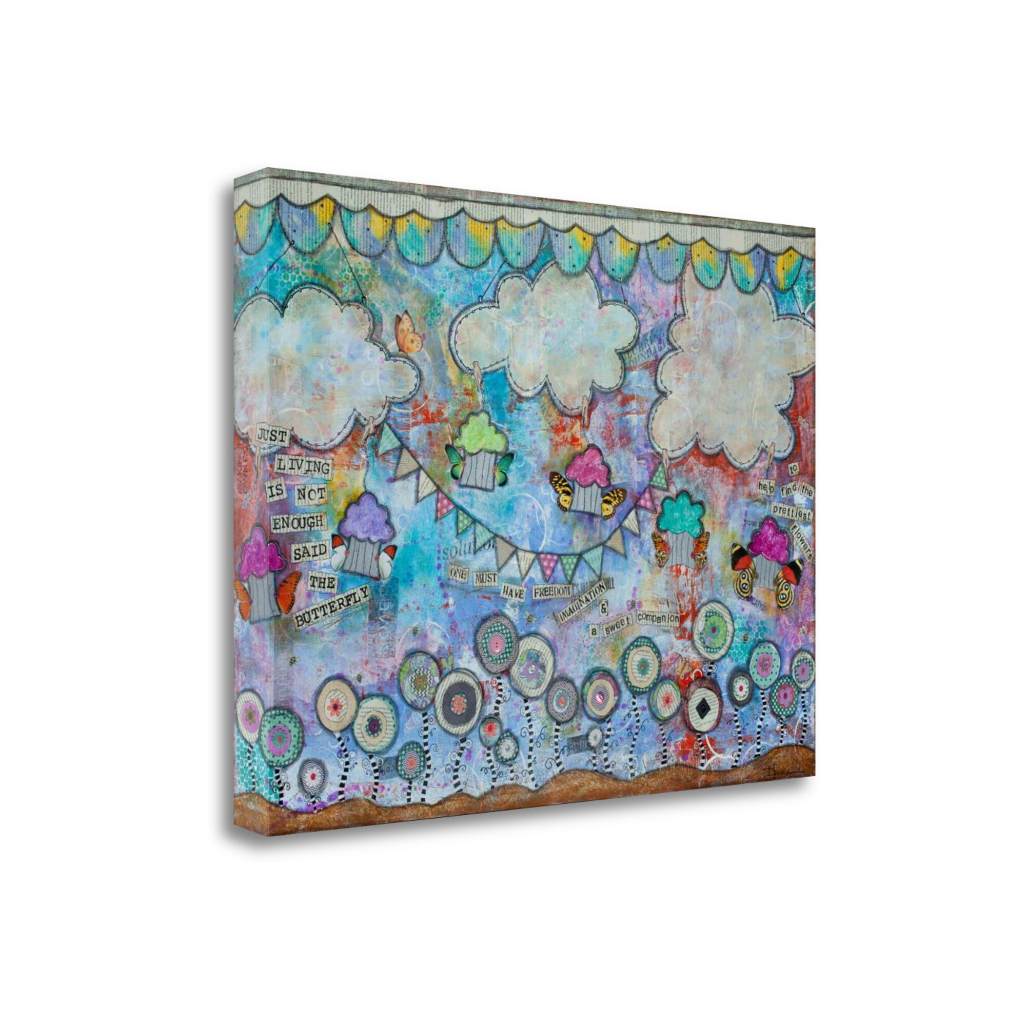 Tangletown Fine Art SBBD1031-2418C 18-in H x 24-in W Kids Print on Canvas