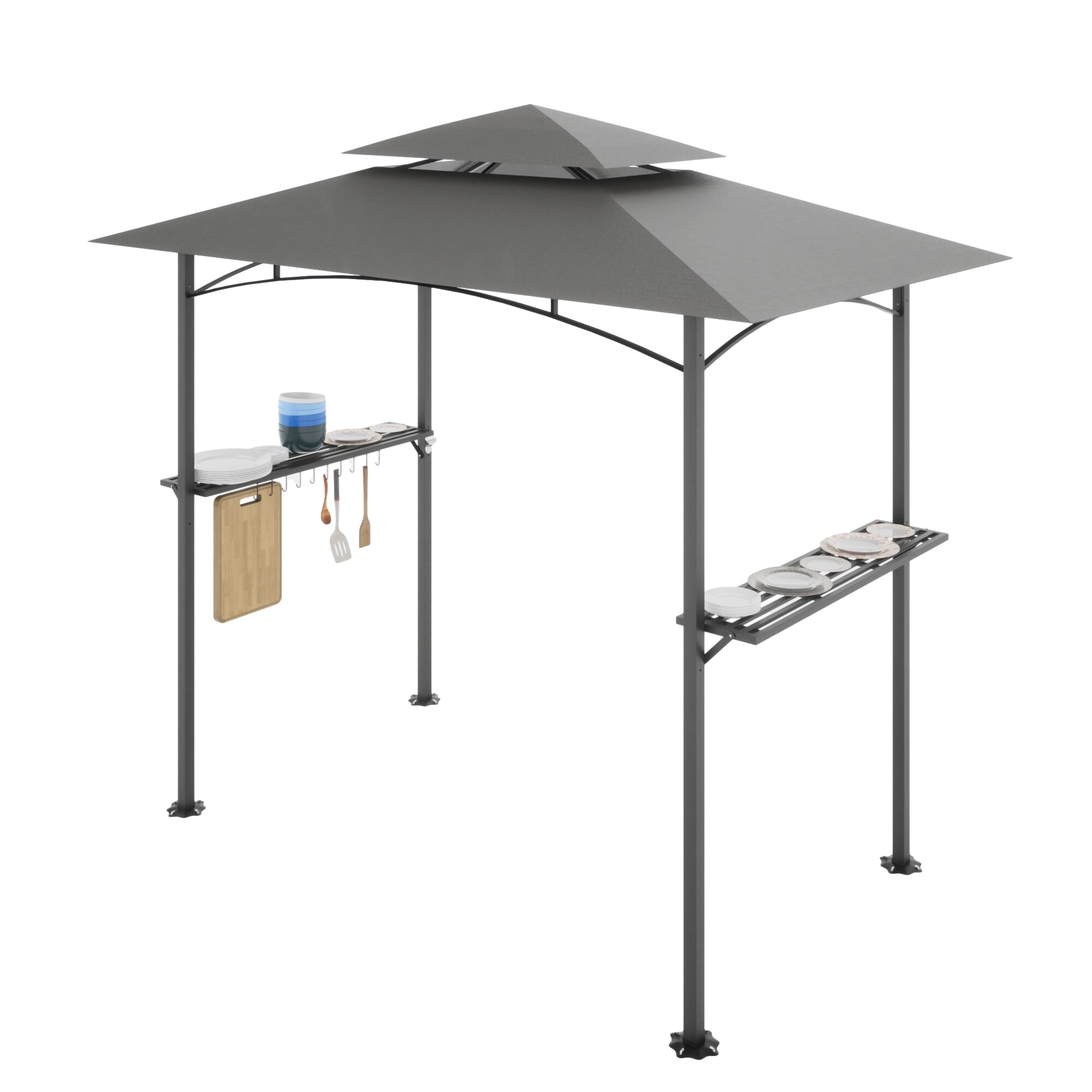 ModernLuxe L-W142270369 Wood-Resin-Gazebos - View #7