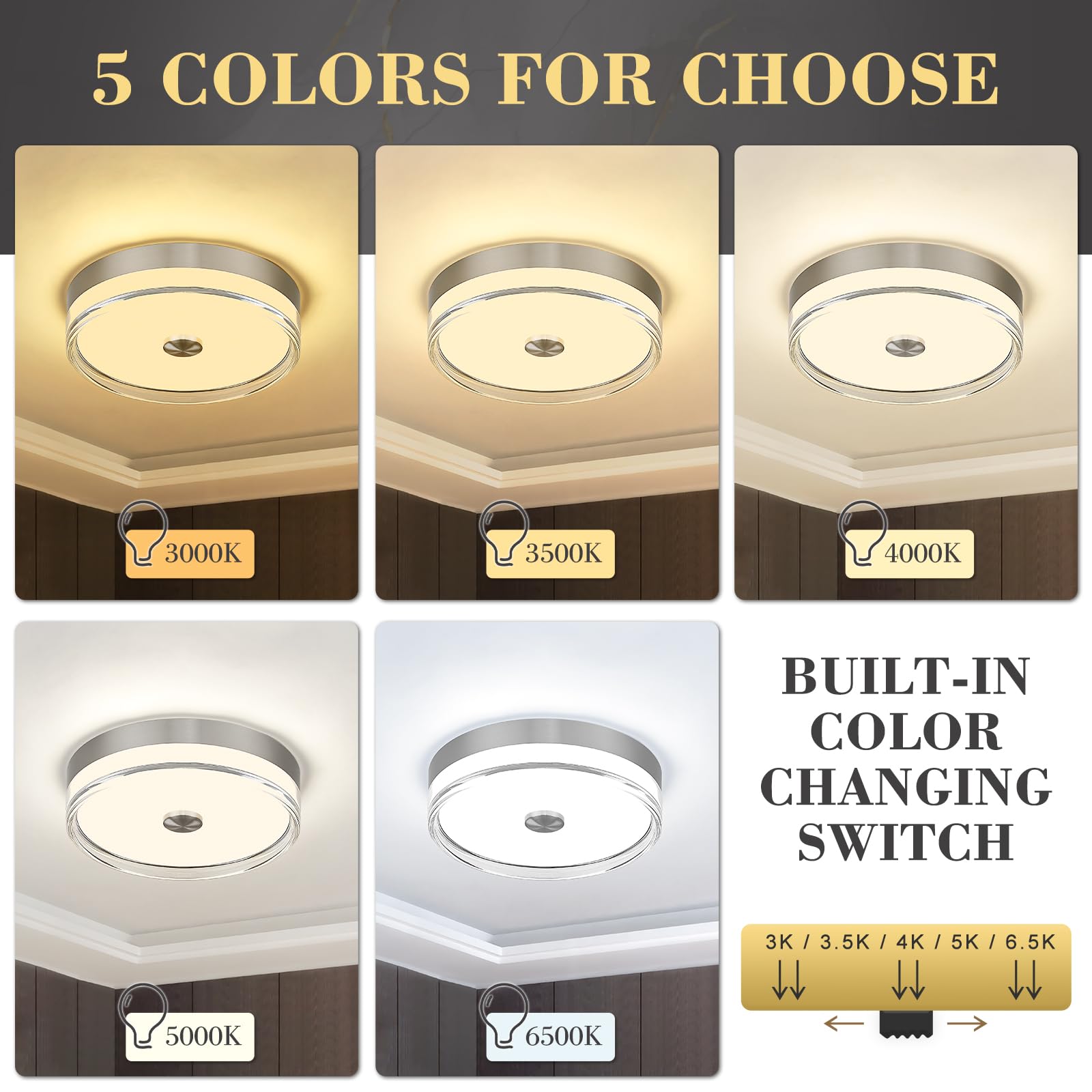LTMATE LSZTH98F-LED BN flushmounts - View #5