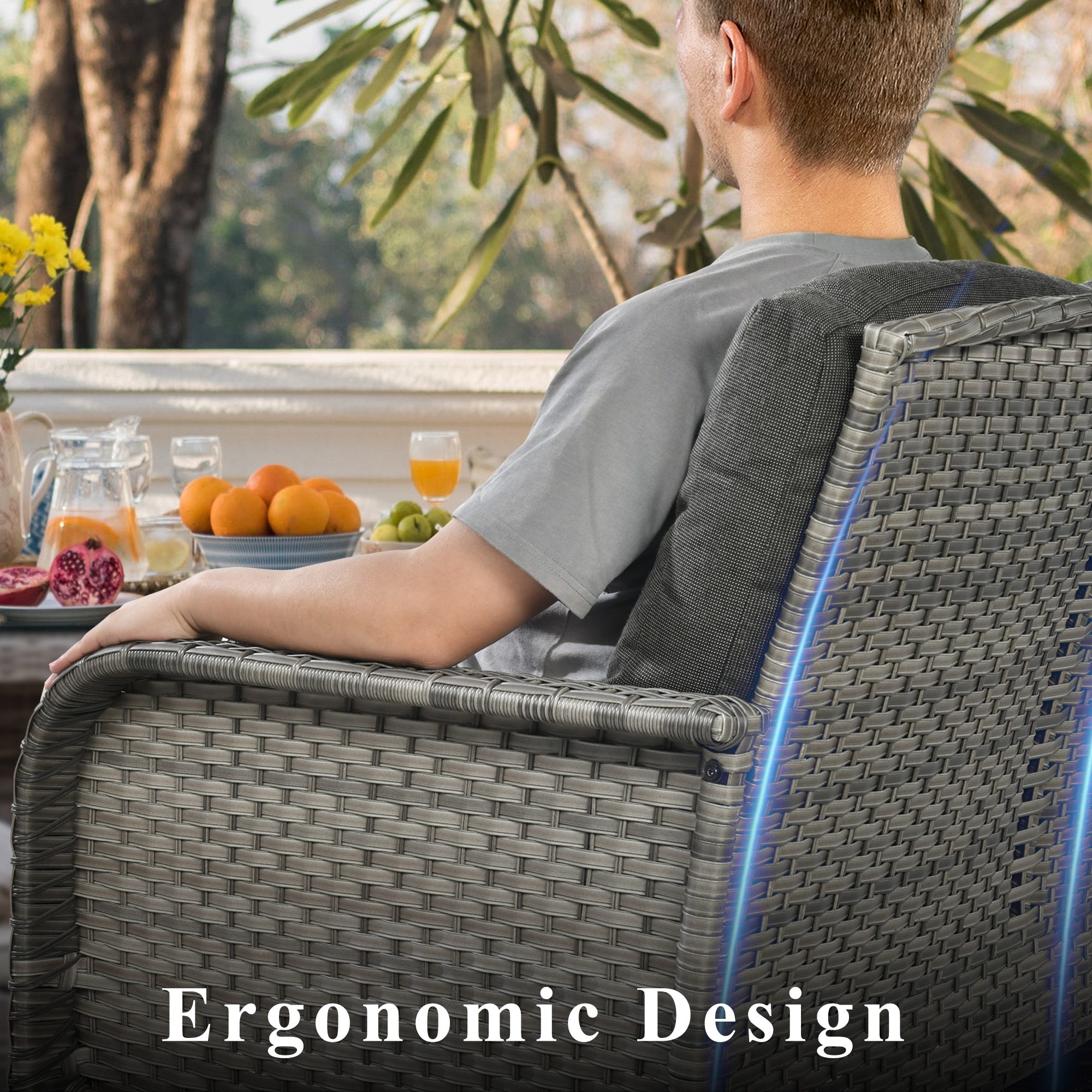 Ovios GNDS100-1 Patio-Sofas-Daybeds - View #4