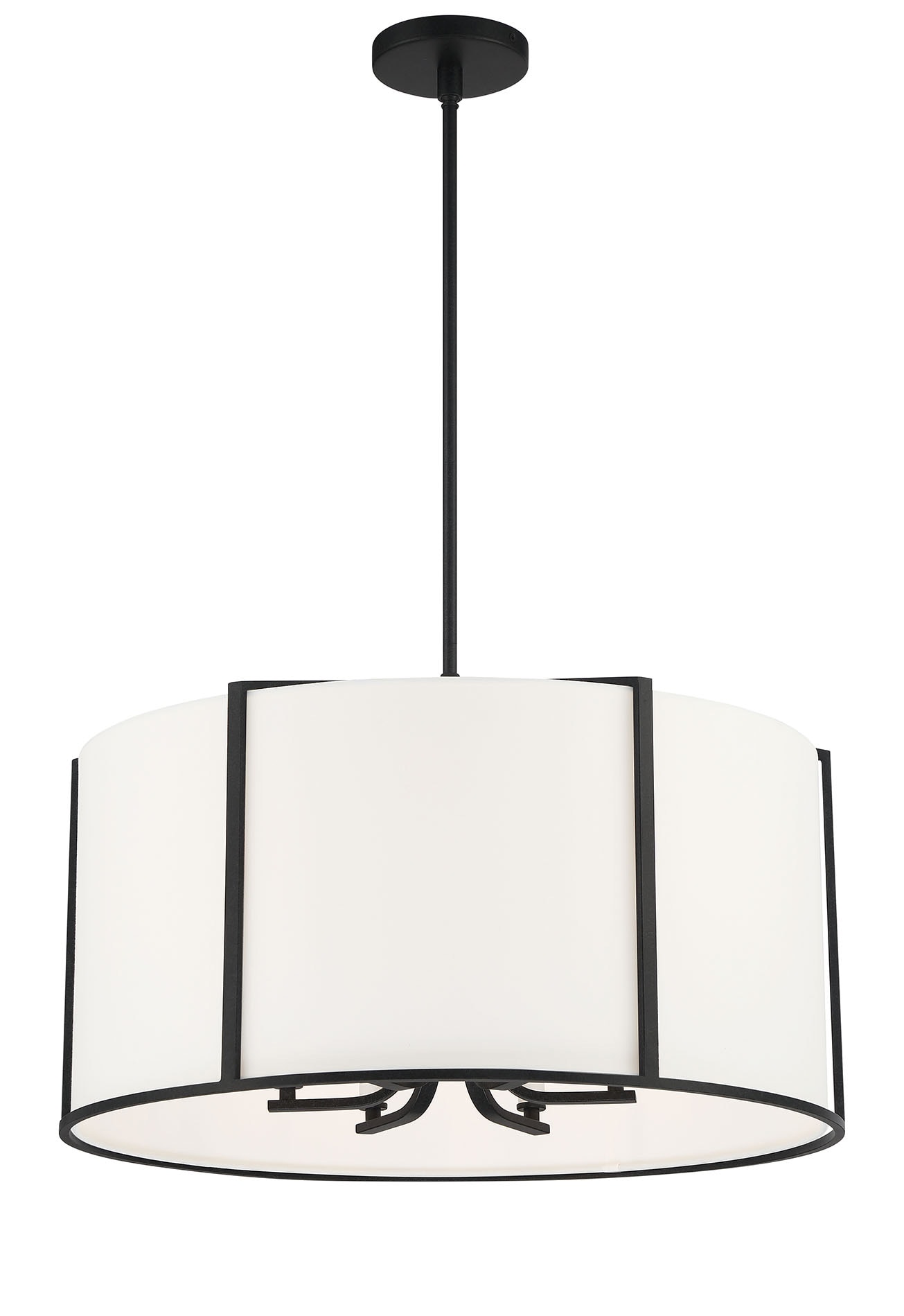 Crystorama CAR-9206-BK Pendant-Lights - View #2