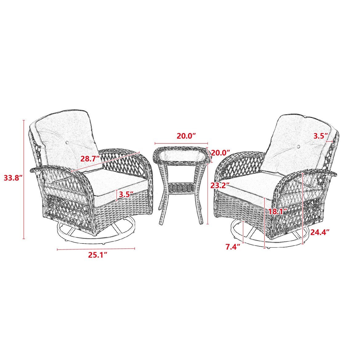 AAZJ JHI-W640P263673 Patio-Conversation-Sets - View #13