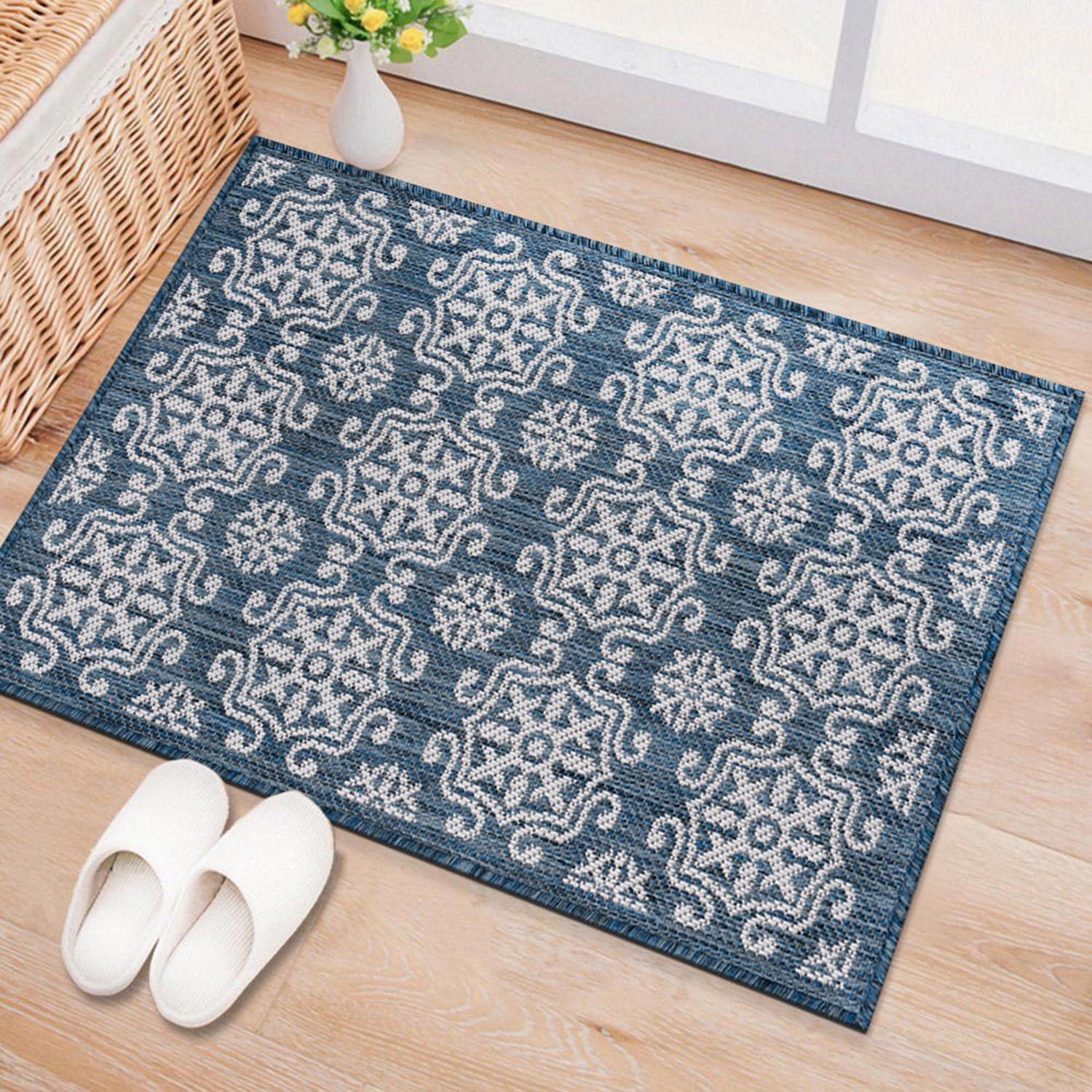 World Rug Gallery 119NAVY2X3 rugs - View #2