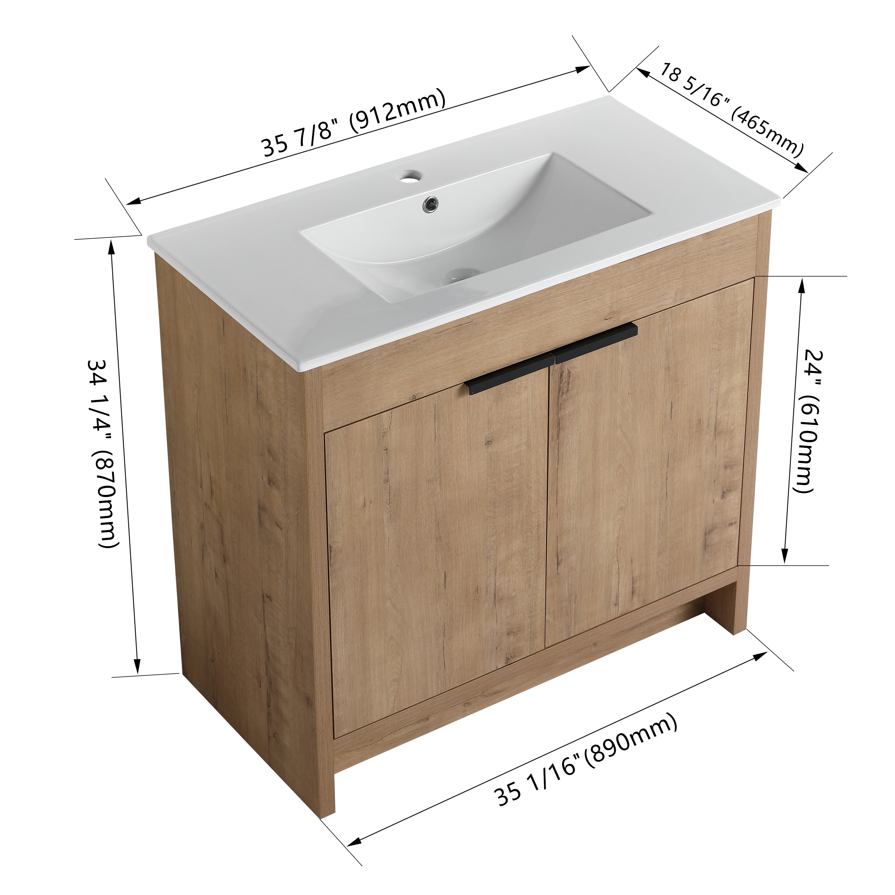 Bayfeve BF-999S101-MP Bath-Vanity-Combo - View #8