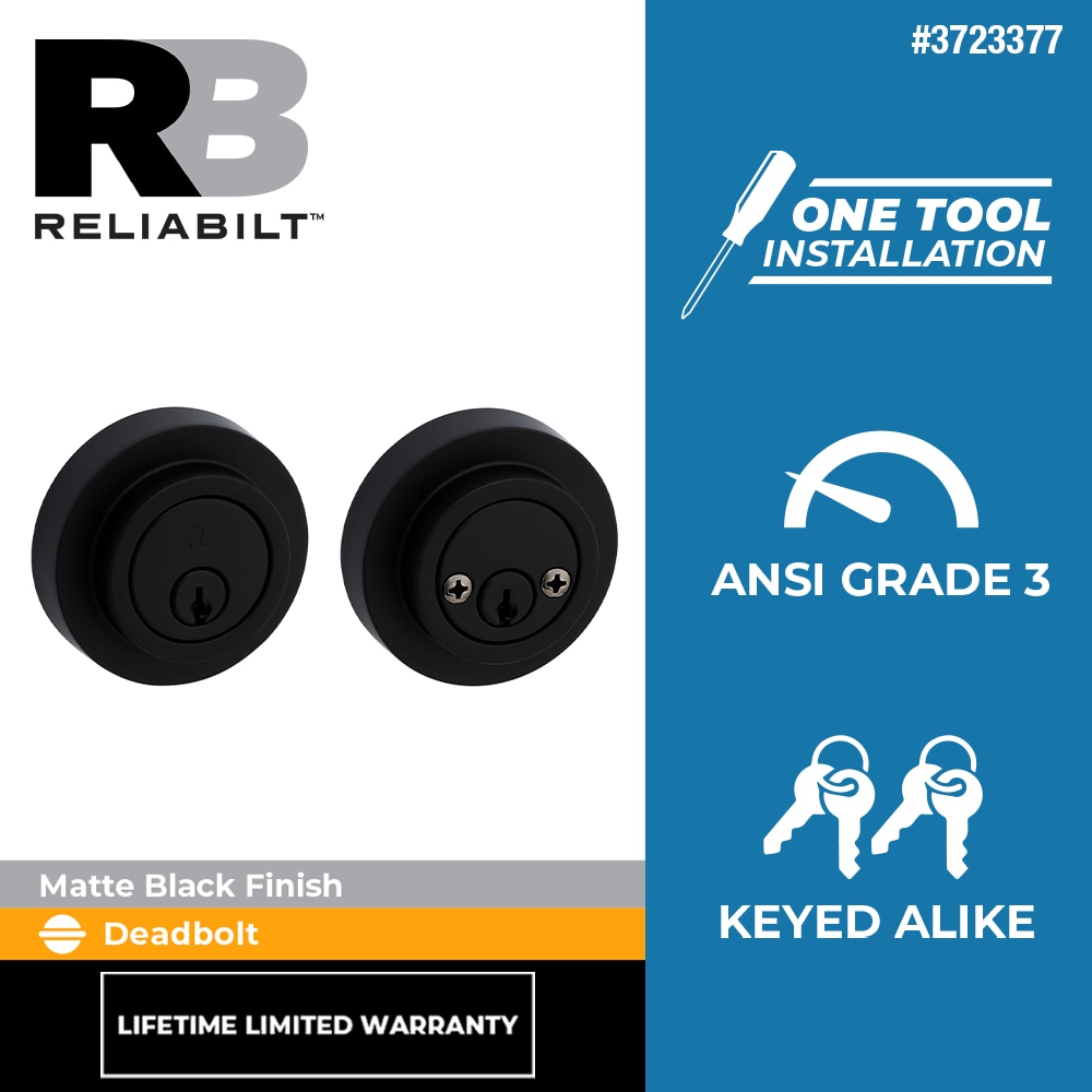 RELIABILT 93720-013 Door-Deadbolts - View #2
