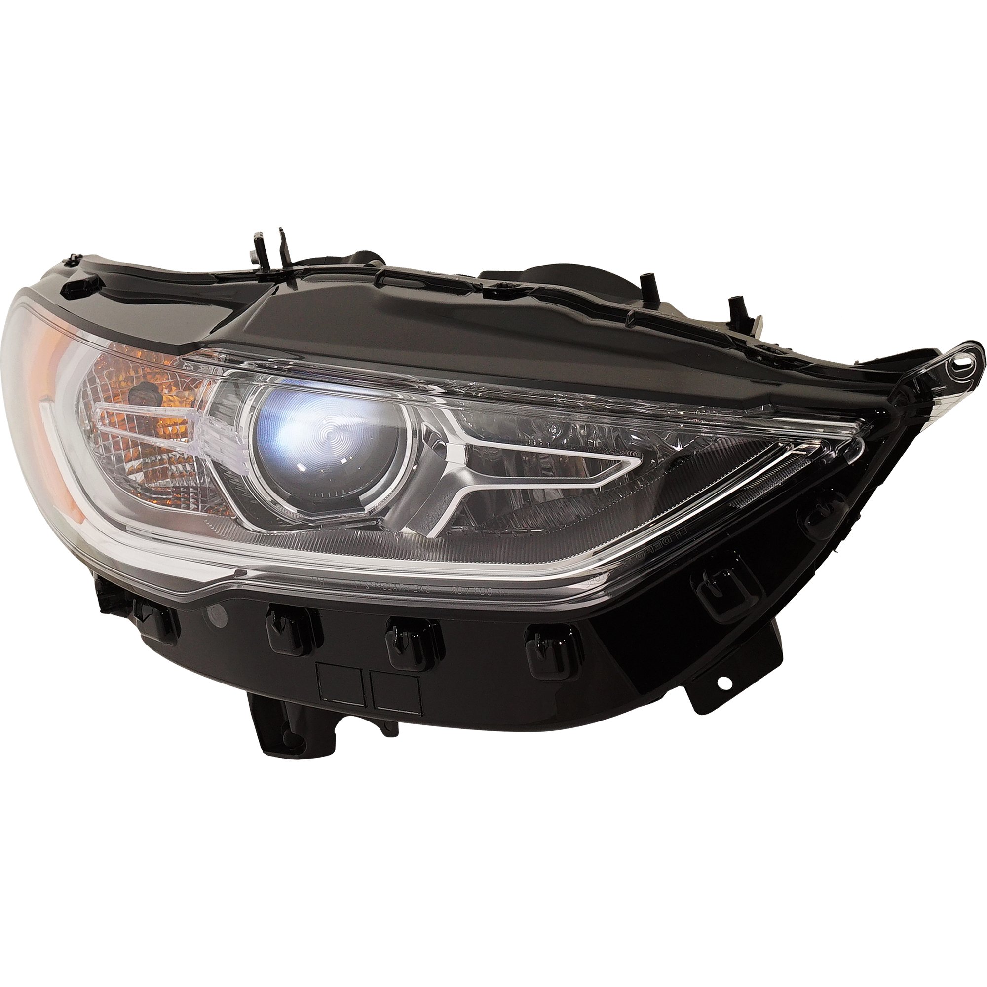 Garage-Pro JCWRF10010081QGP Passenger Side Headlight Ford Fusion S Se 2017-2020 Halogen with Bulb(s) Capa For Models Without LED Option Replaces# Hs7z13008d