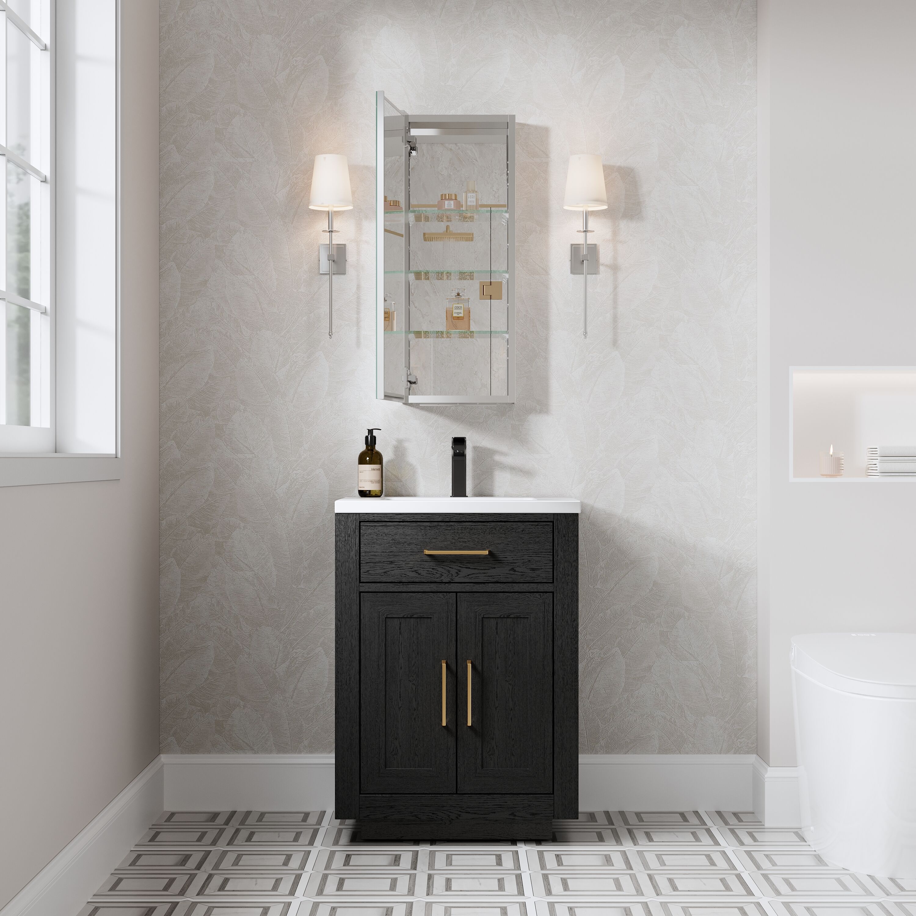 WELLFOR EX-2436F2 Bathroom-Medicine-Cabinets - View #11