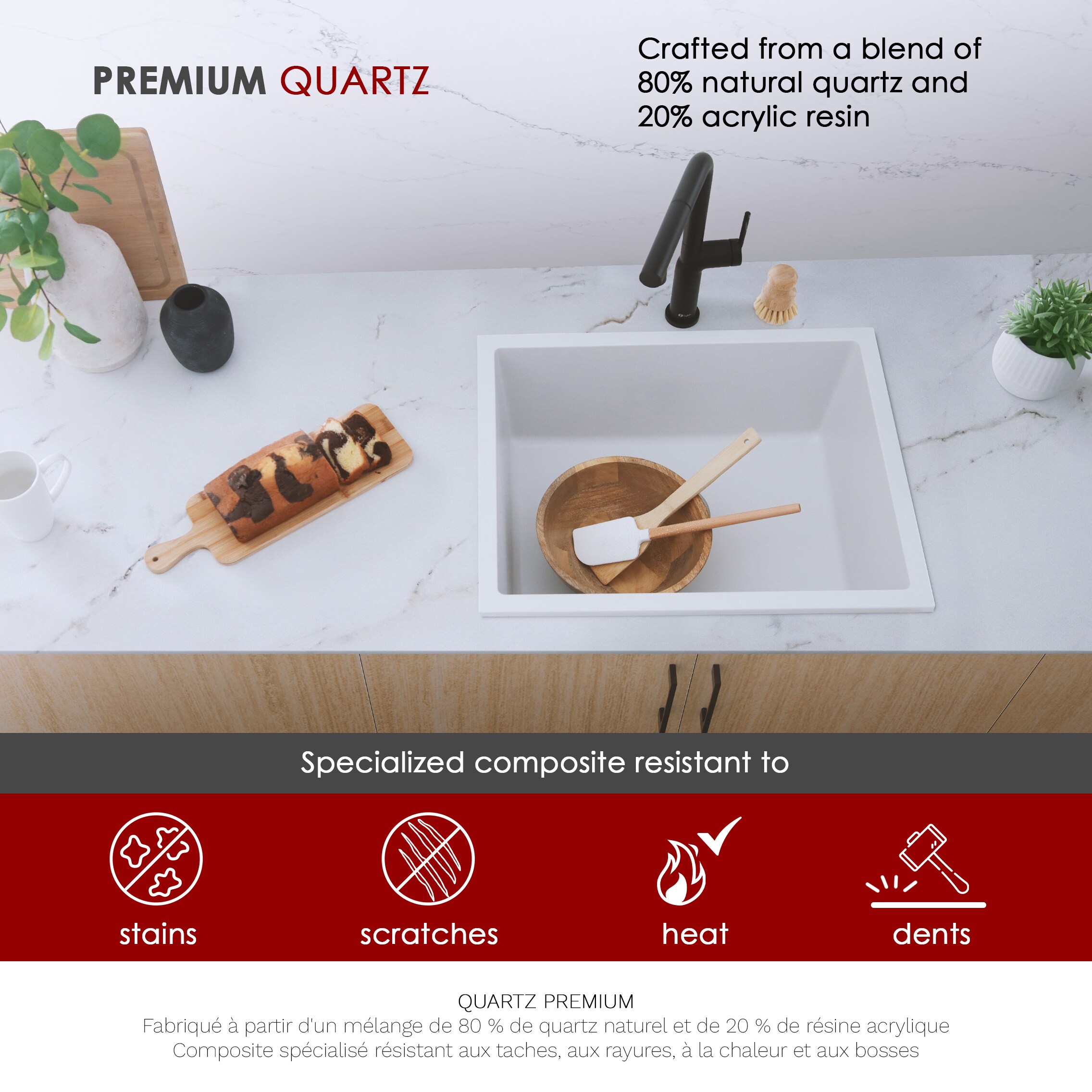 Stylish S-822H1 Kitchen-Sinks - View #3