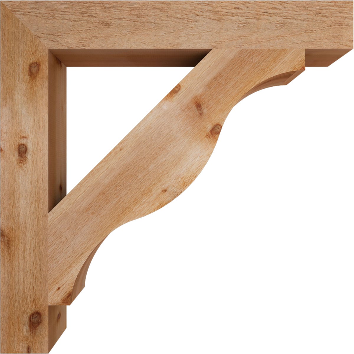 Ekena Millwork BKT06X44X44FST05RWR Exterior-Brackets-Braces - View #3