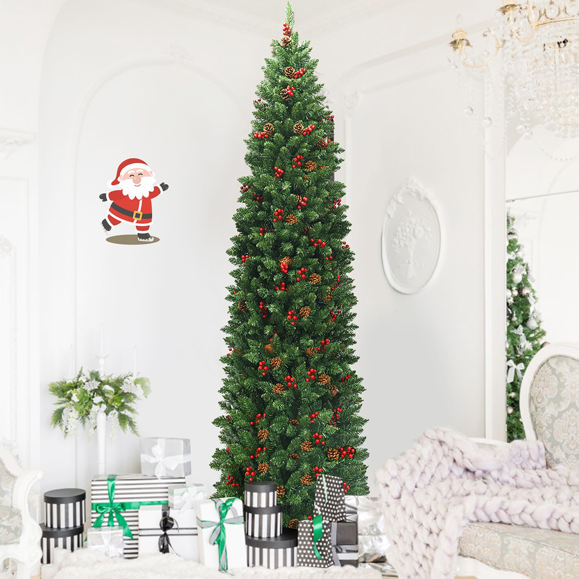 Costway CM22855US Artificial-Christmas-Trees - View #10